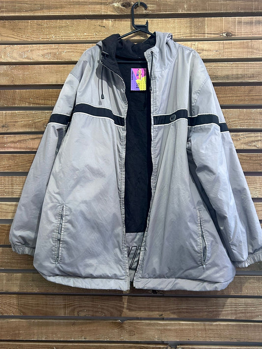 Vintage 90s Nike Spell-out reversible coat/ jacket. Size XXL.