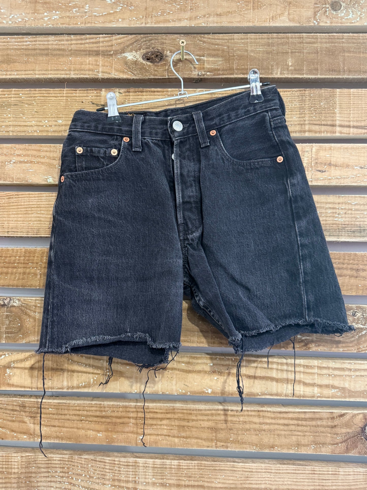 Levi’s 501 Cut Off Denim Shorts. Size UK8. 26” waist.