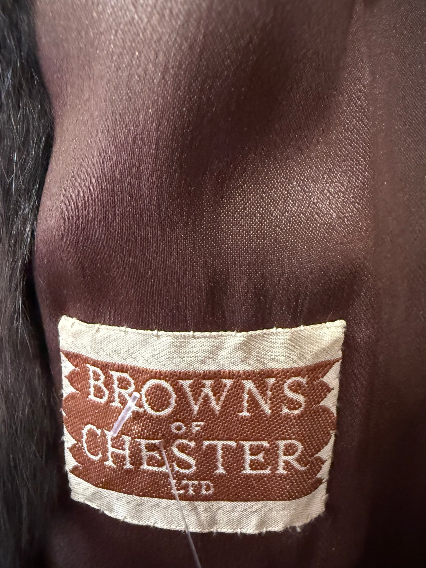 Vintage 60s Browns of Chester Squirrel Fur coat. Brown. Free sizing up to a size 16