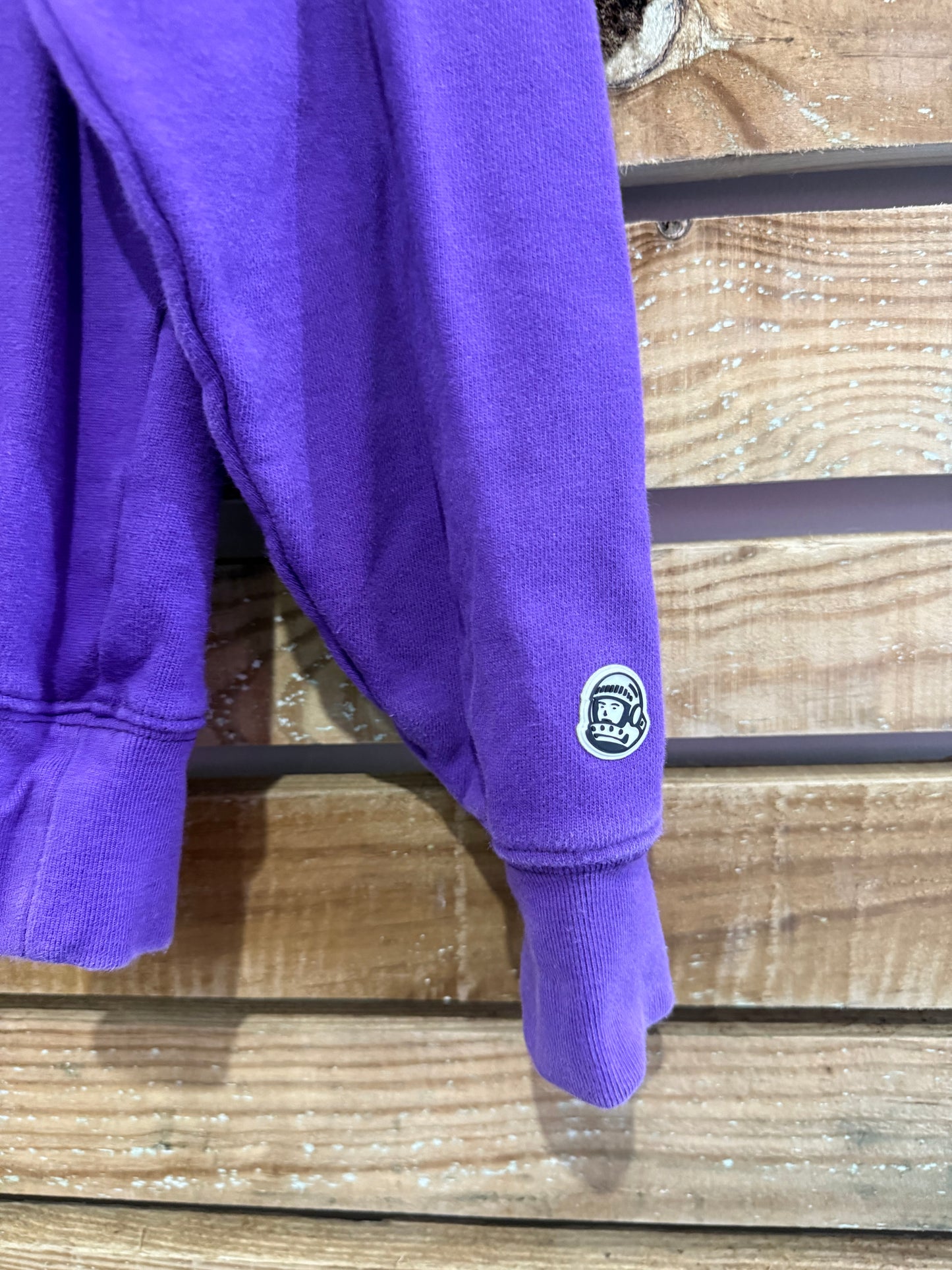 Billionaire Boys Club embroidered purple Sweater/ Sweatshirt. Size Large.