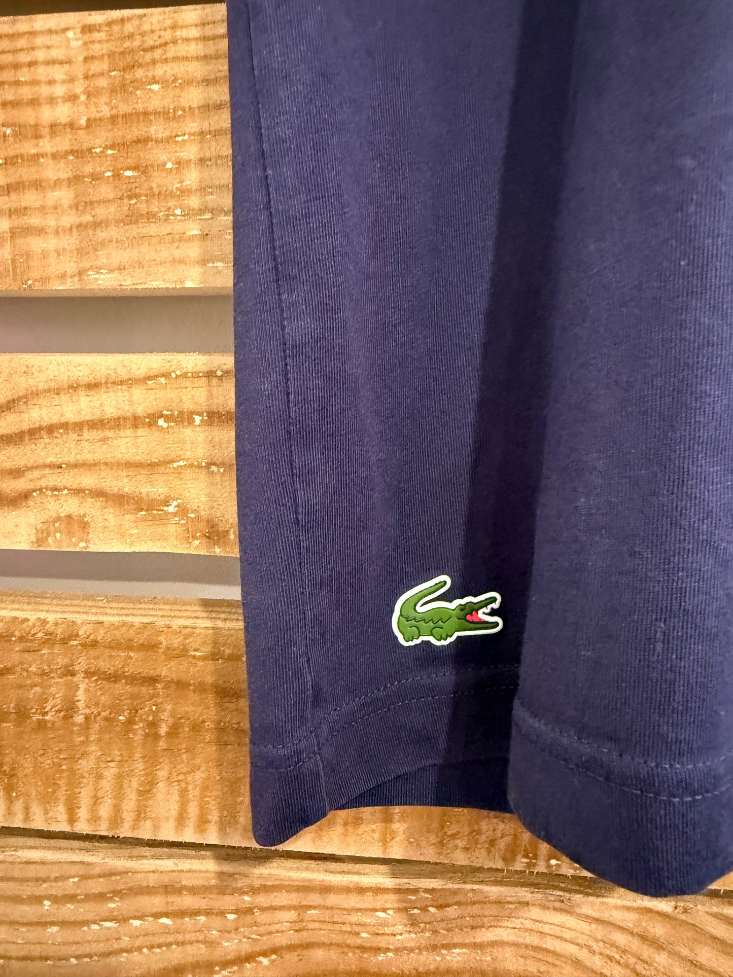 Lacoste logo motif sport t-shirt. Size Large.