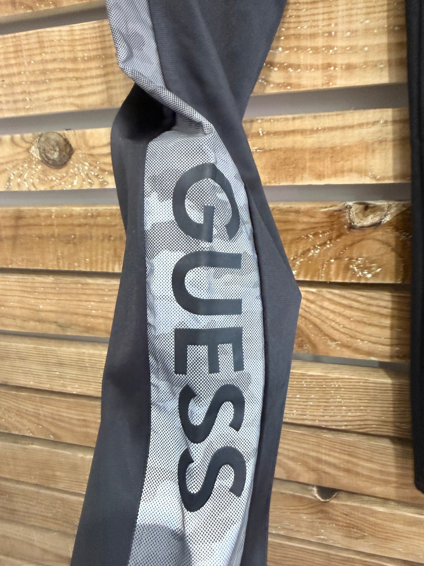 BNWT Guess Joggers/ Track pants. Black. XS. 30” waist.