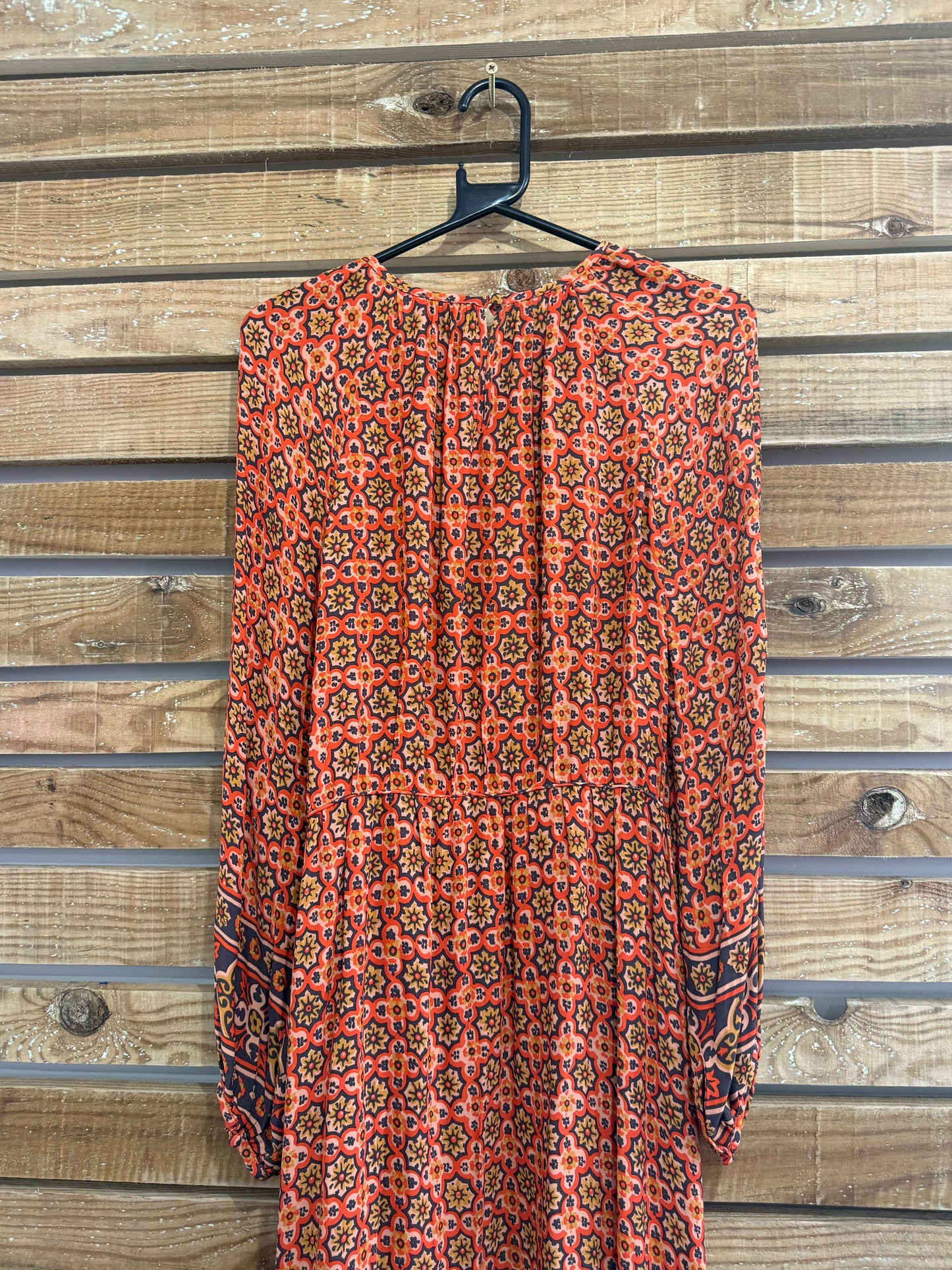 Vanessa Bruno maxi dress. 70s style. Summer/evening/wedding. Boho/ Hippy. Size 10.