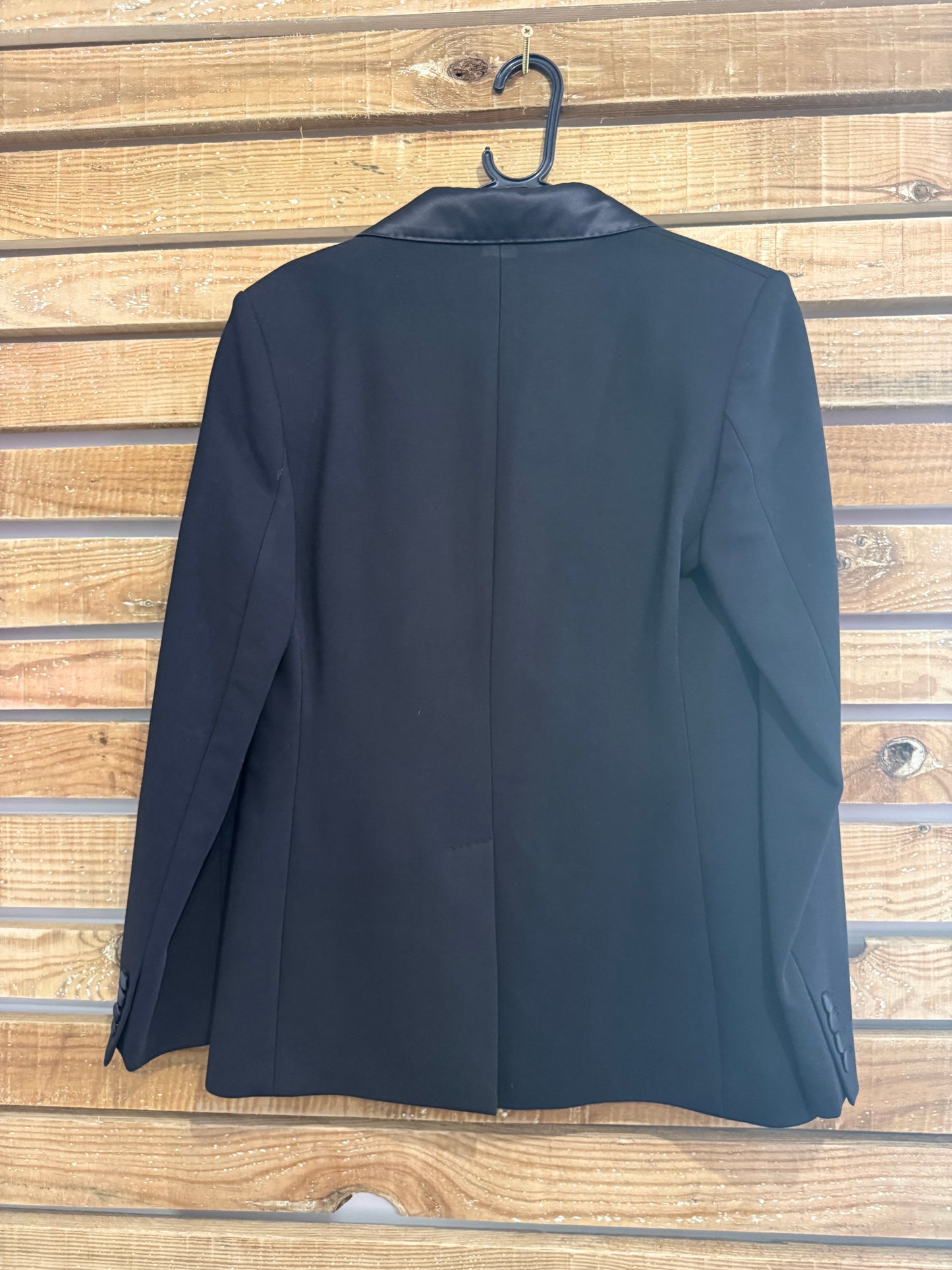 Etro Tuxedo style double breasted button up blazer/ jacket. Black. EU42