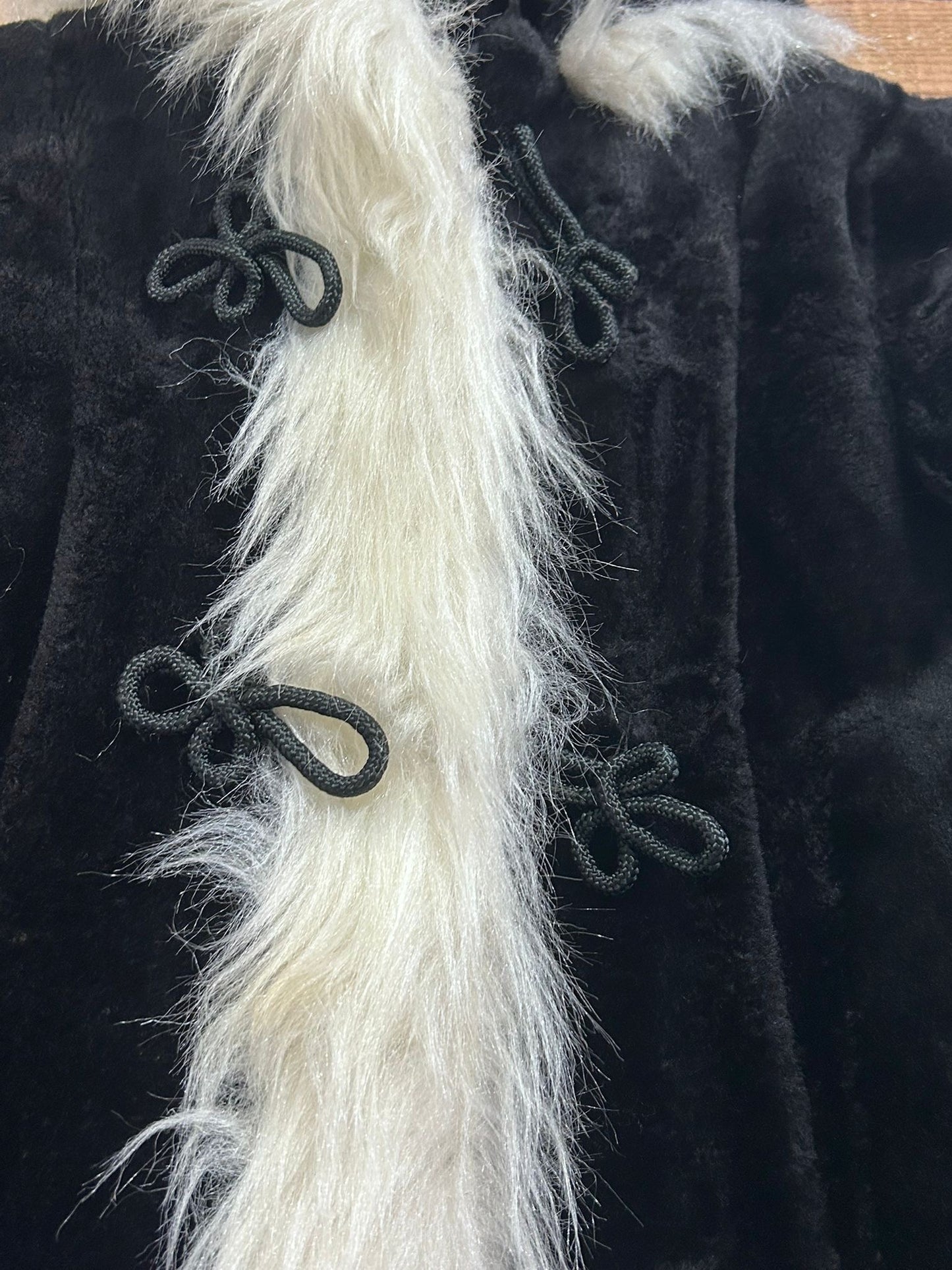 Vintage 60s Astraka faux fur Afghan hooded princess coat. Free sizing up to a size 14.