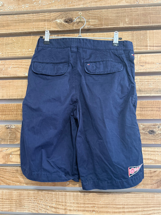 Tommy Hilfiger blue chino shorts. Size 28” waist. Summer/ beach/holiday