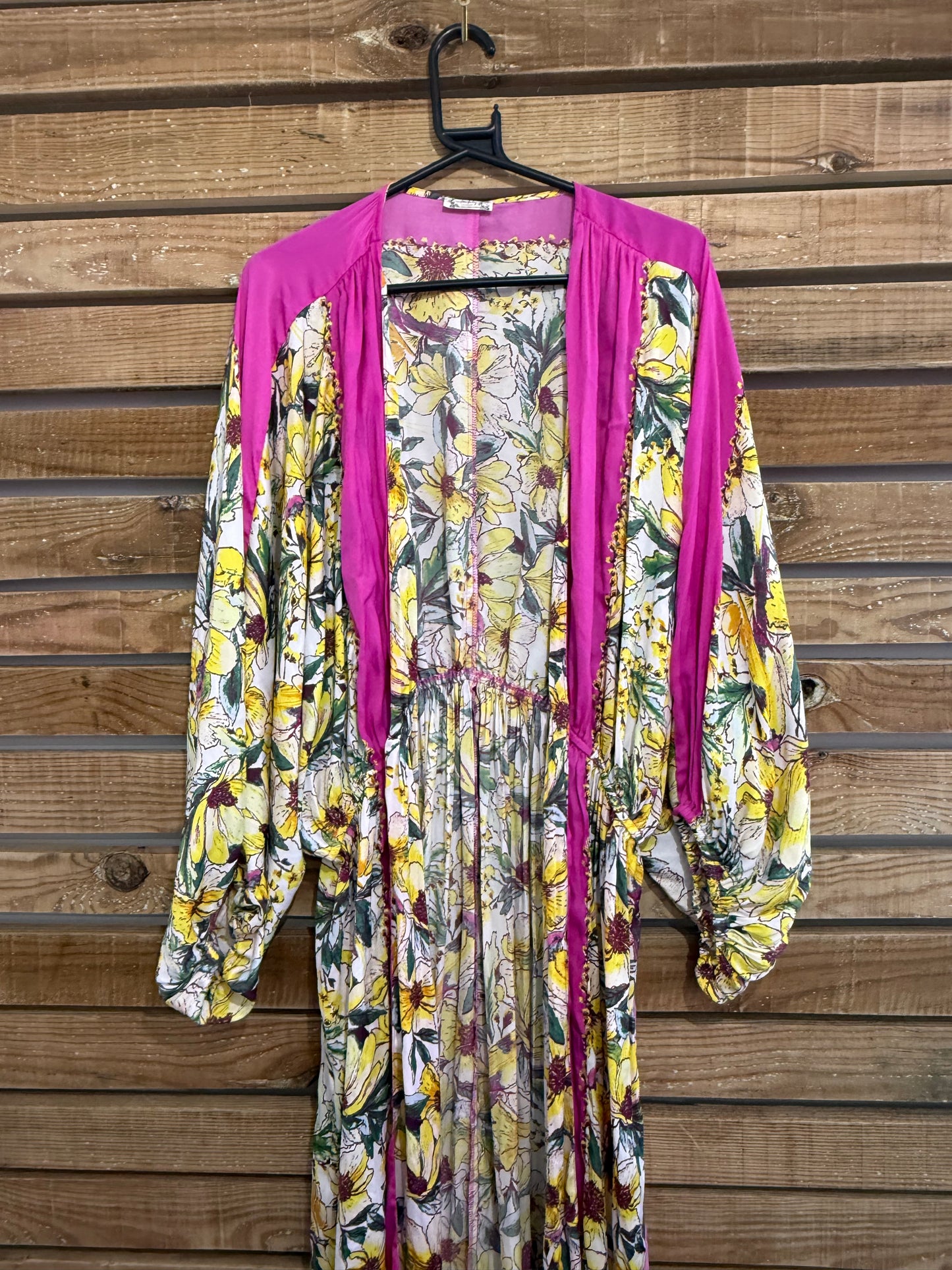 Free people floral open jacket. Beach/ summer/ cover up. Free sizing.