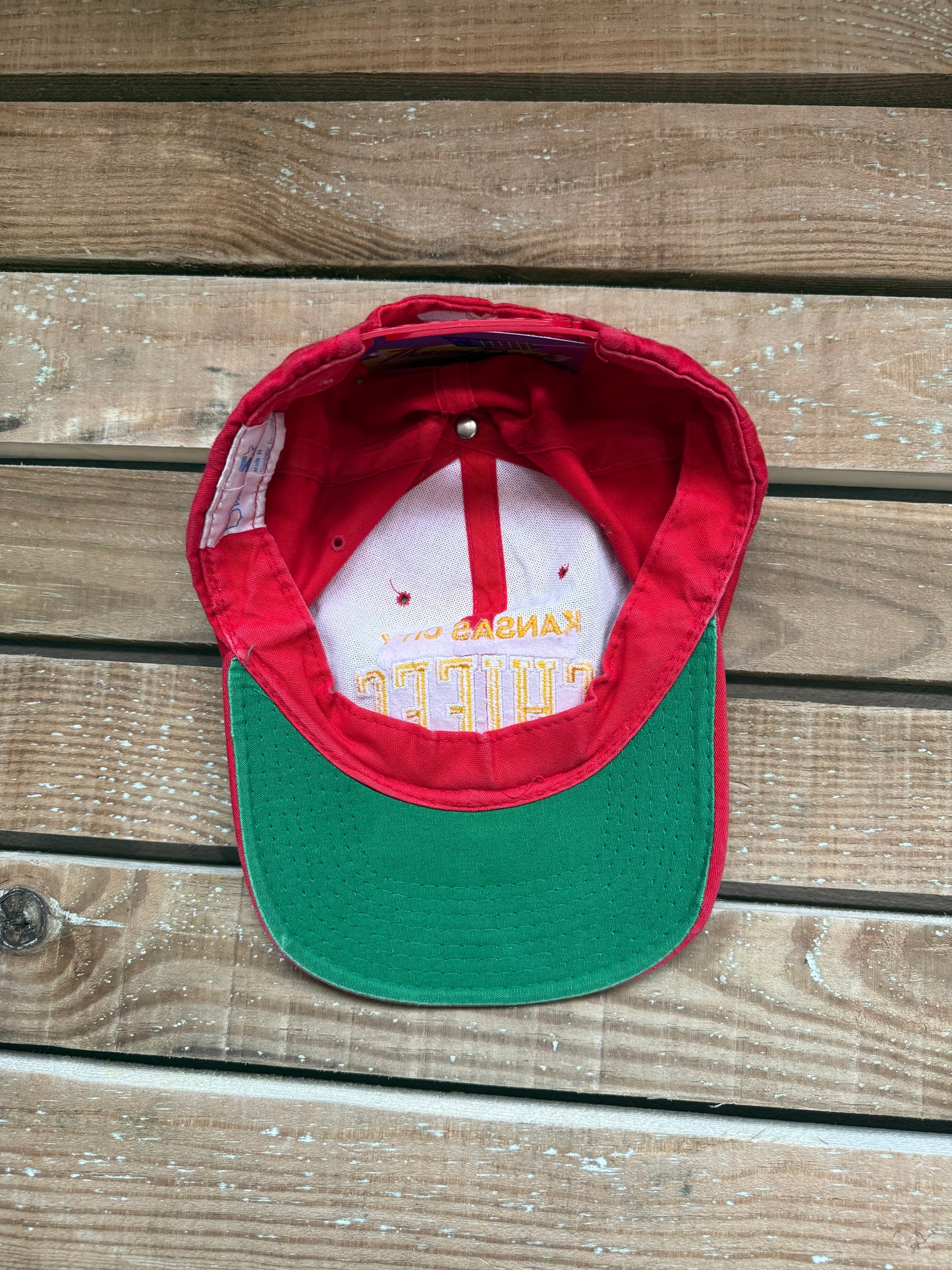 Vintage 90s Starter, Kansas City Chiefs NFL Cap/ Hat. One size.