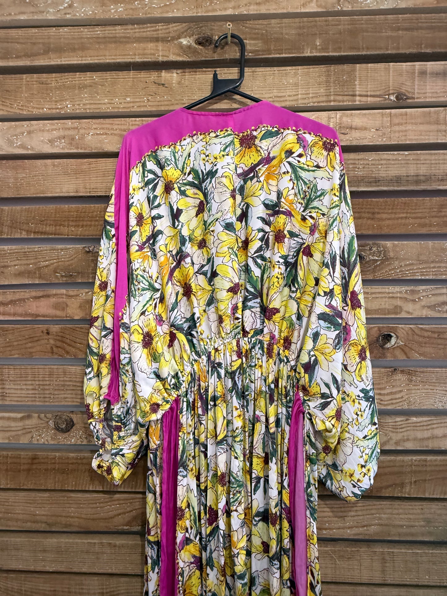 Free people floral open jacket. Beach/ summer/ cover up. Free sizing.