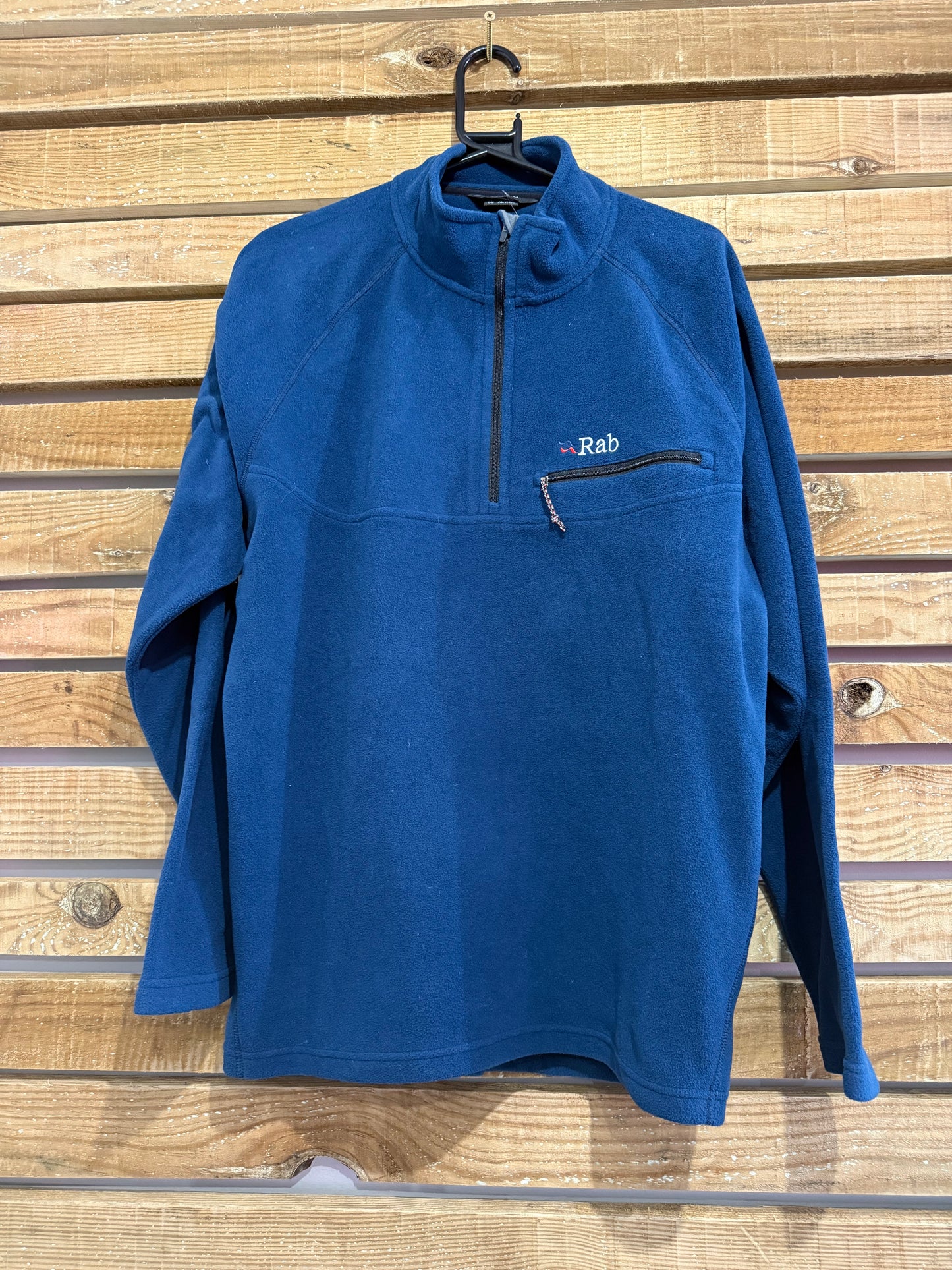 Vintage Y2K Rab 1/4 zip fleece. Blue. Size XL.