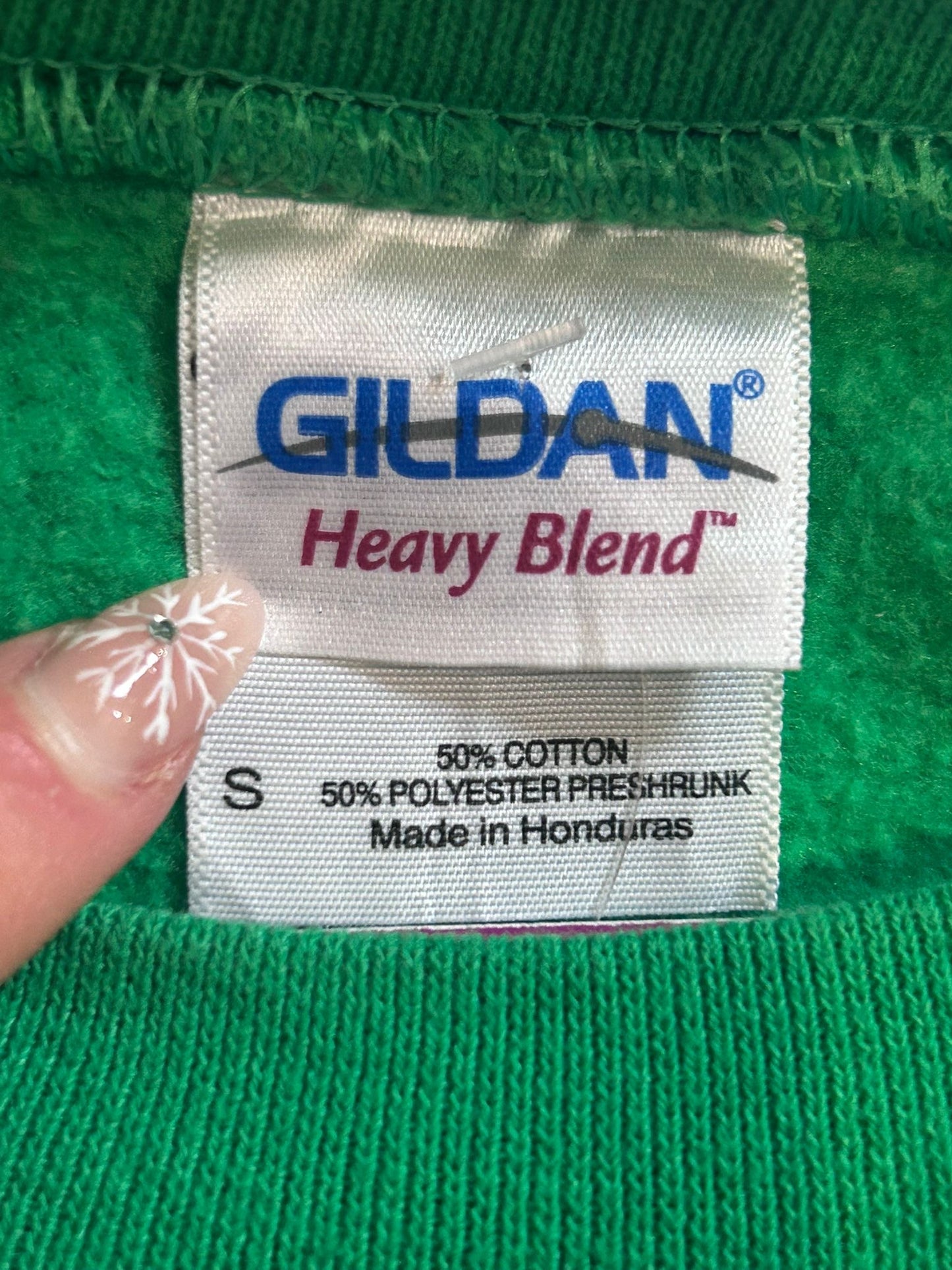 Vintage 80s Red Owens Holiday classic wrestling Christmas American USA sweater/ sweatshirt. Size small.