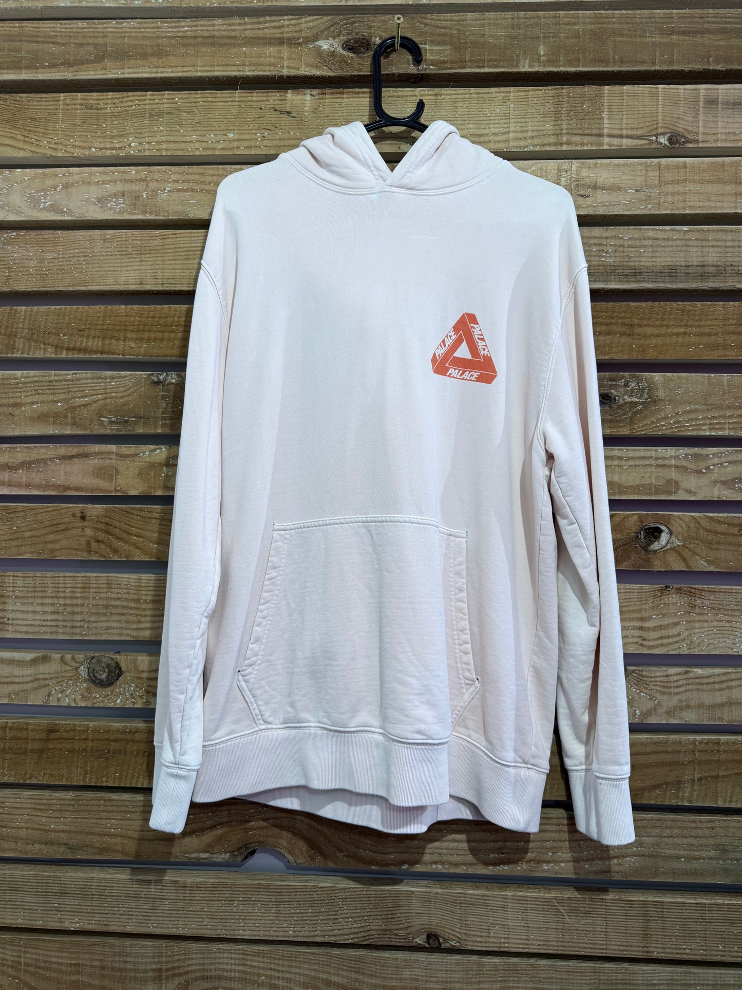 Palace Skateboards reacto colour hoodie/ hooded sweater. Orange. Size medium.