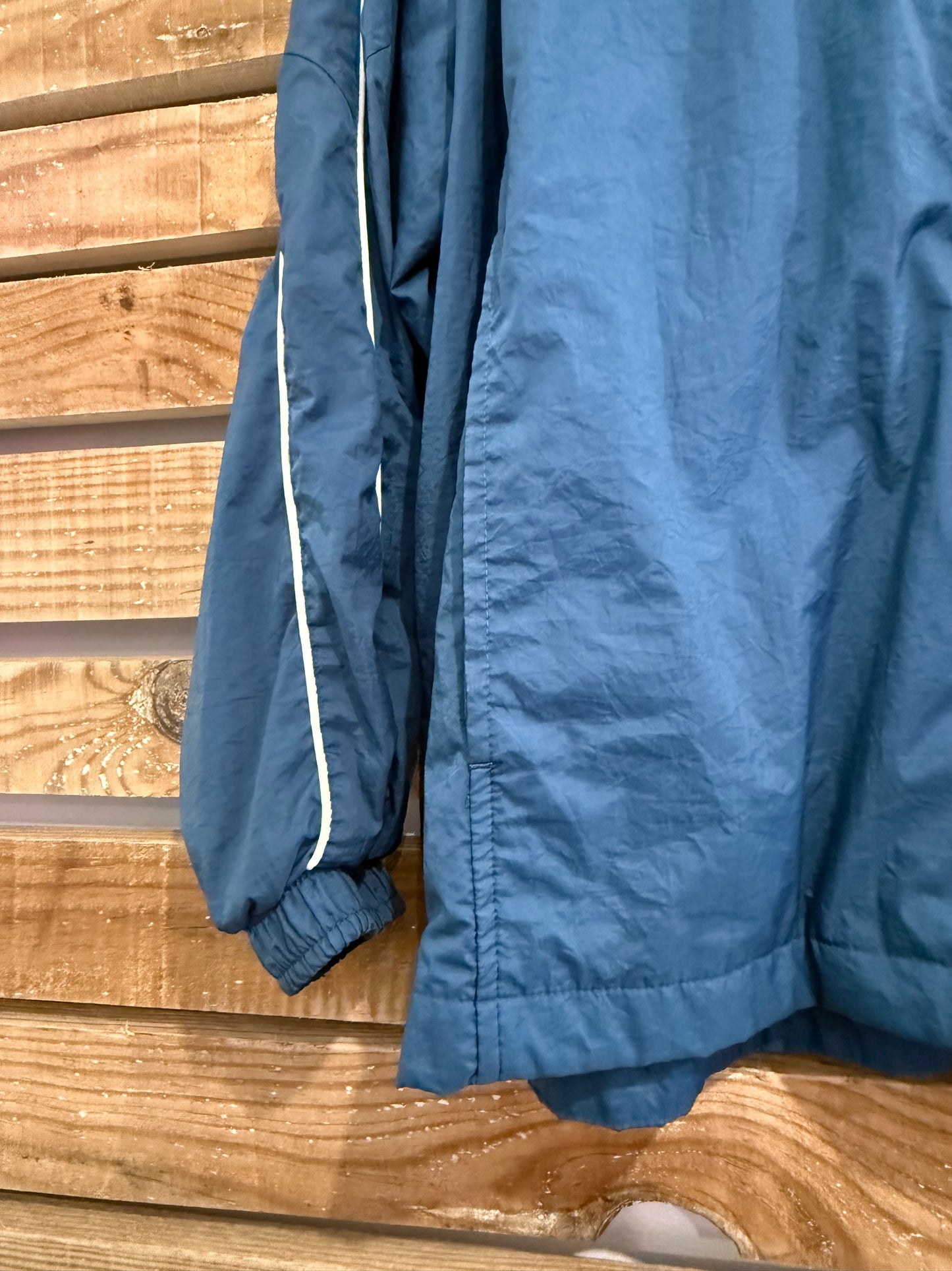 Vintage 90s Adidas zip up windbreaker/ shell jacket. Size XL. Festival.