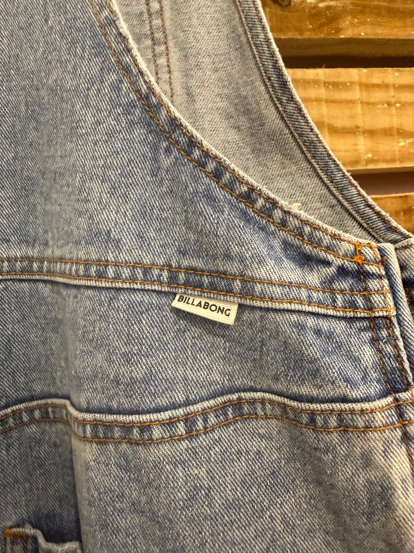 Vintage 90s Billabong denim dungarees. Summer/ festival. Small