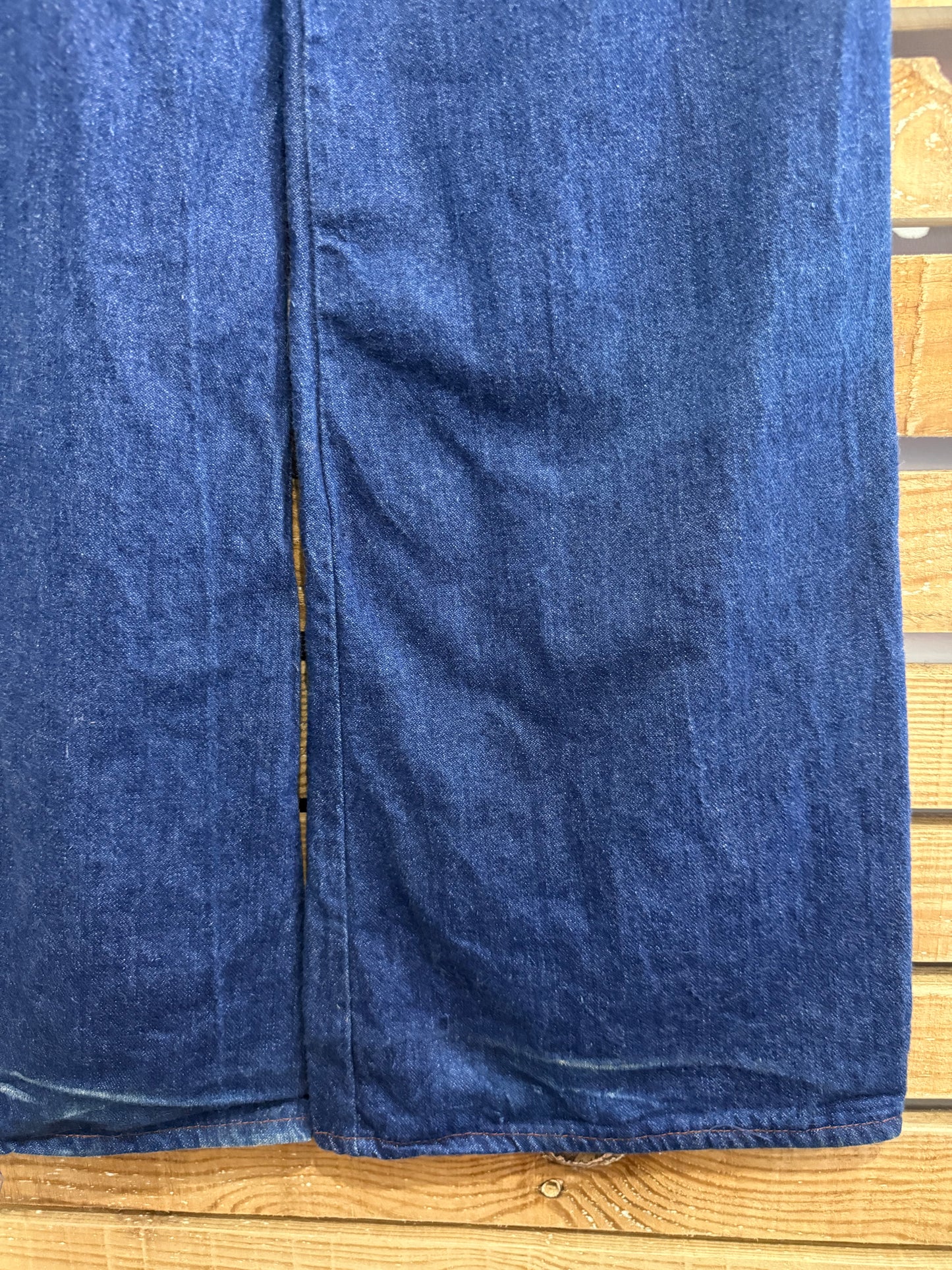 Vintage 70s flared jeans. Hippy/ Boho. Size UK10. Waist 30”