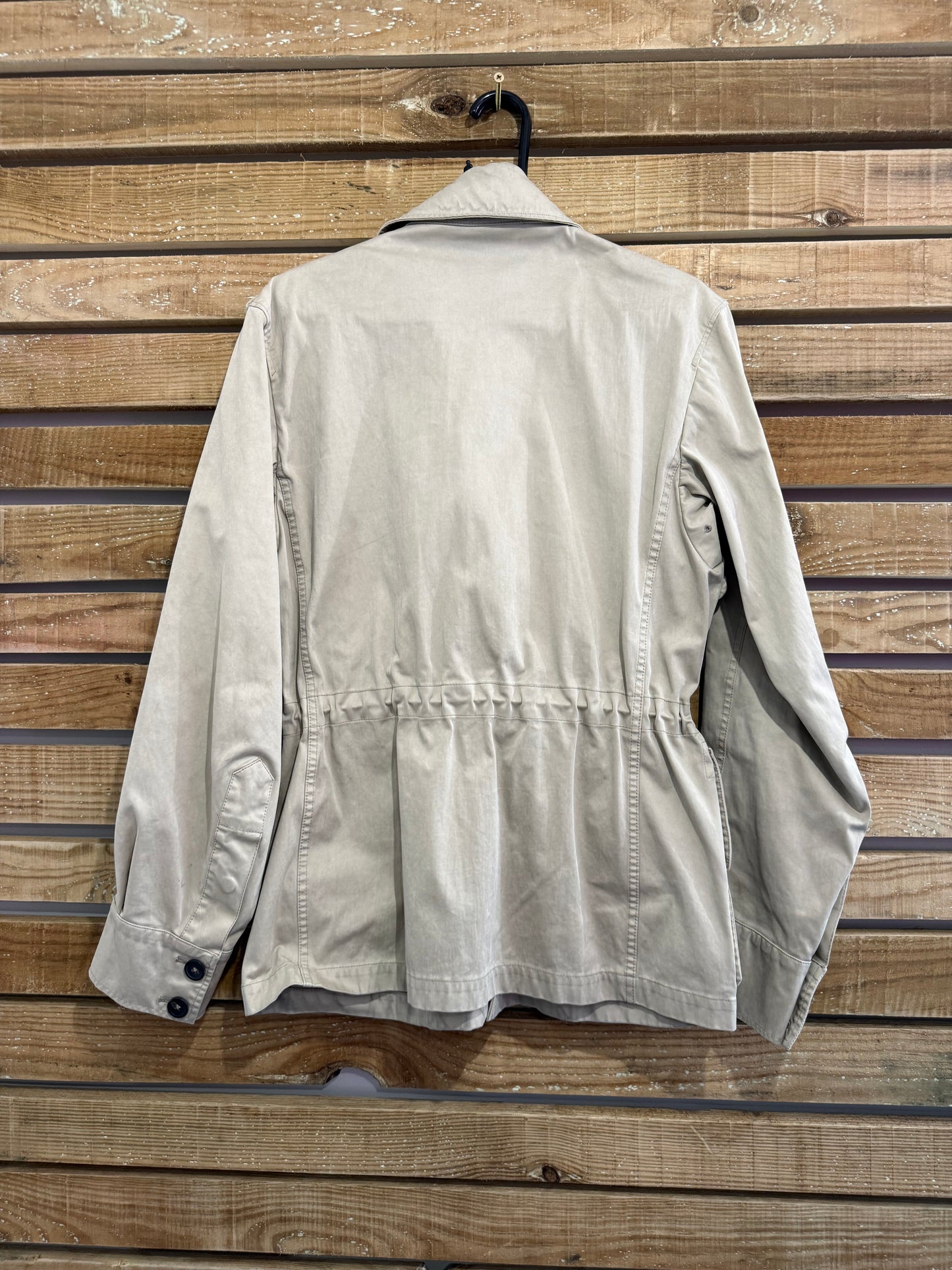 RARE Ten C Parachute Jacket/ Field Jacket. Beige. Size small.