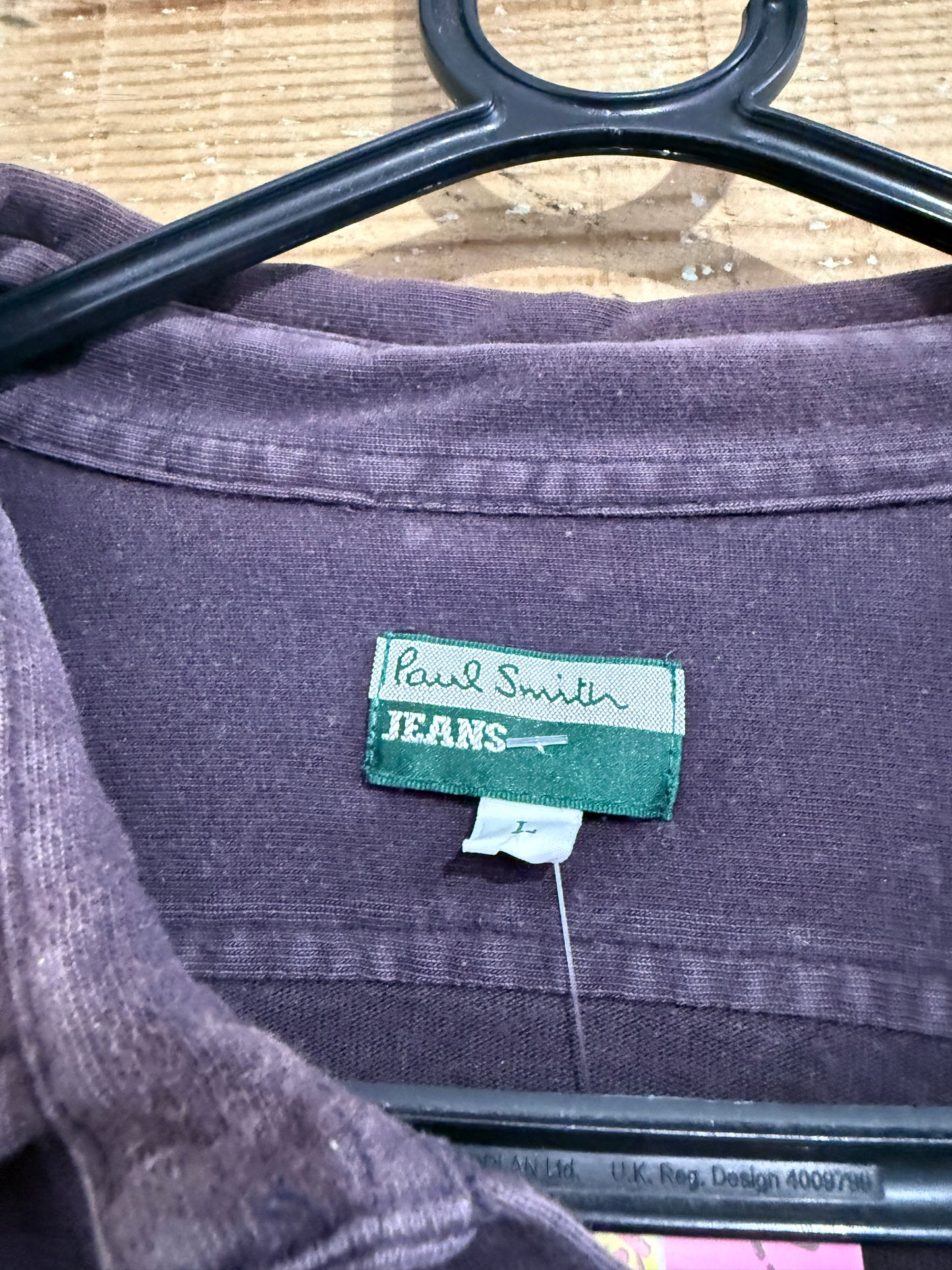 Vintage 90s Paul Smith Shirt. Military/ Overshirt. Size Large.