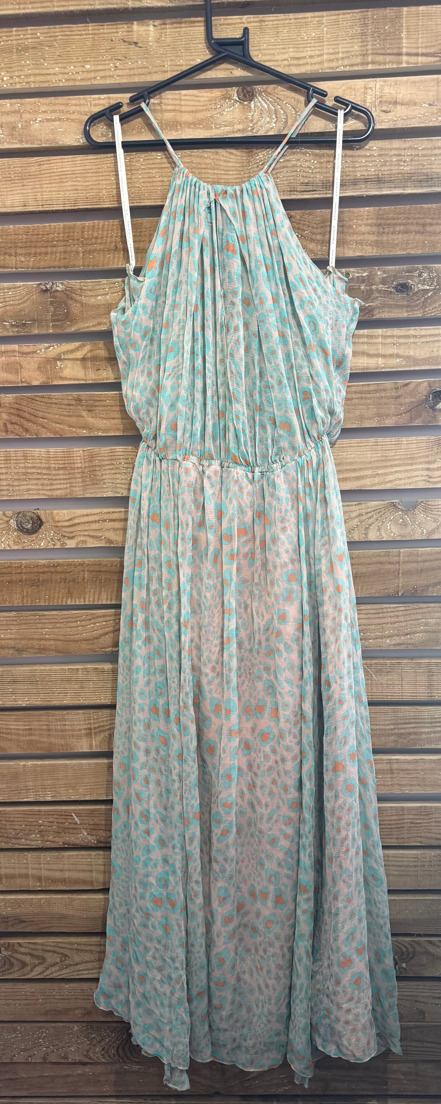Marlene Birger 100% silk maxi dress. Summer/ festival/ evening/wedding. Size 8-10.