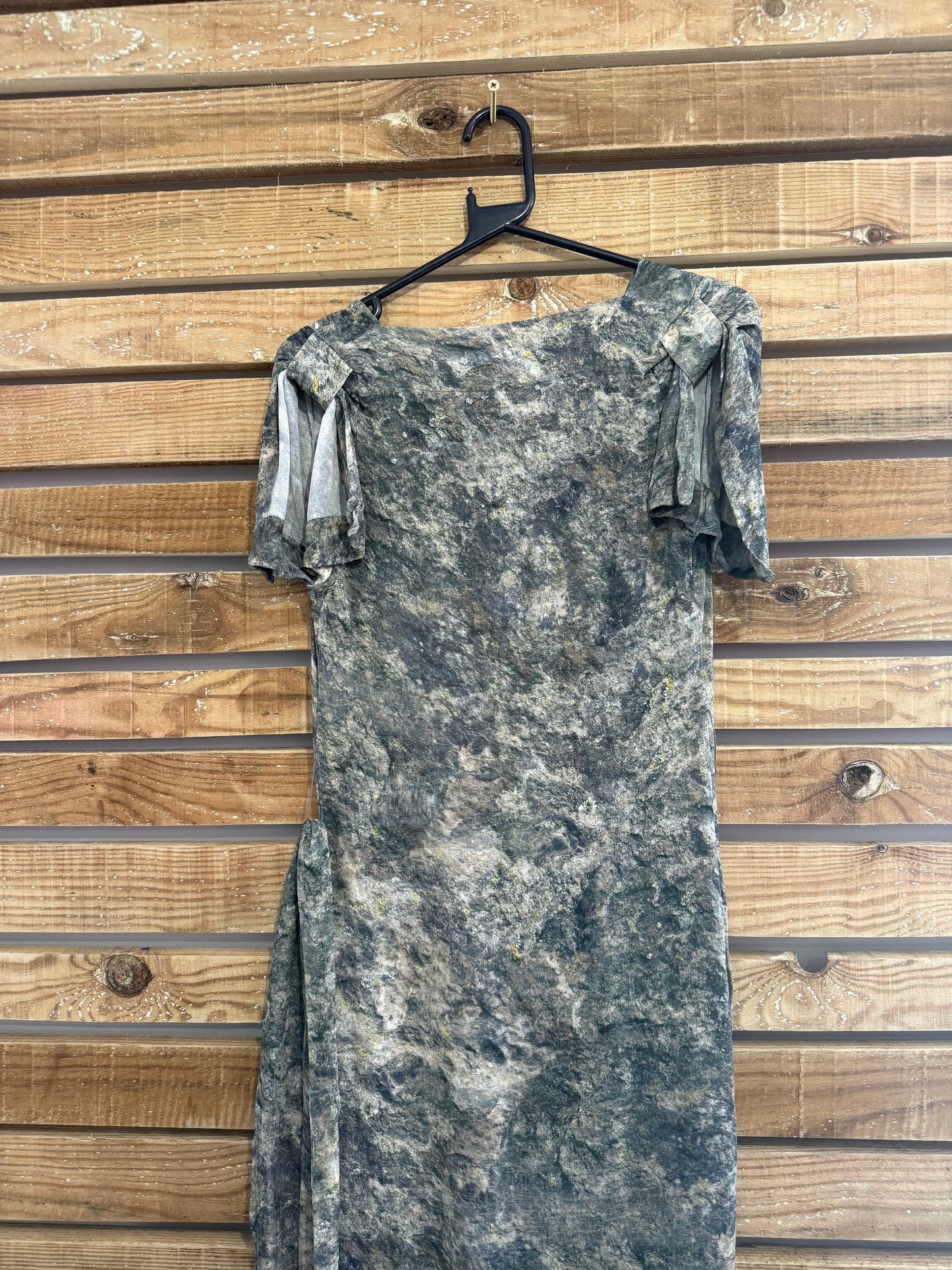 Vivienne Westwood anglomania wiggle Dress. Marble print. Size UK10. EU40. Rare.
