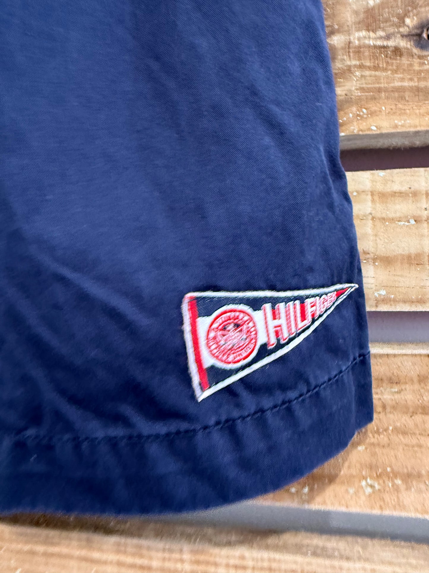 Tommy Hilfiger blue chino shorts. Size 28” waist. Summer/ beach/holiday