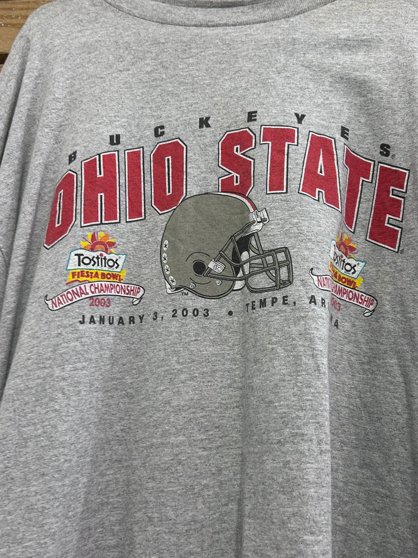 Vintage Y2K Jansport Ohio State Buckeyes long sleeve t-shirt. Size XL