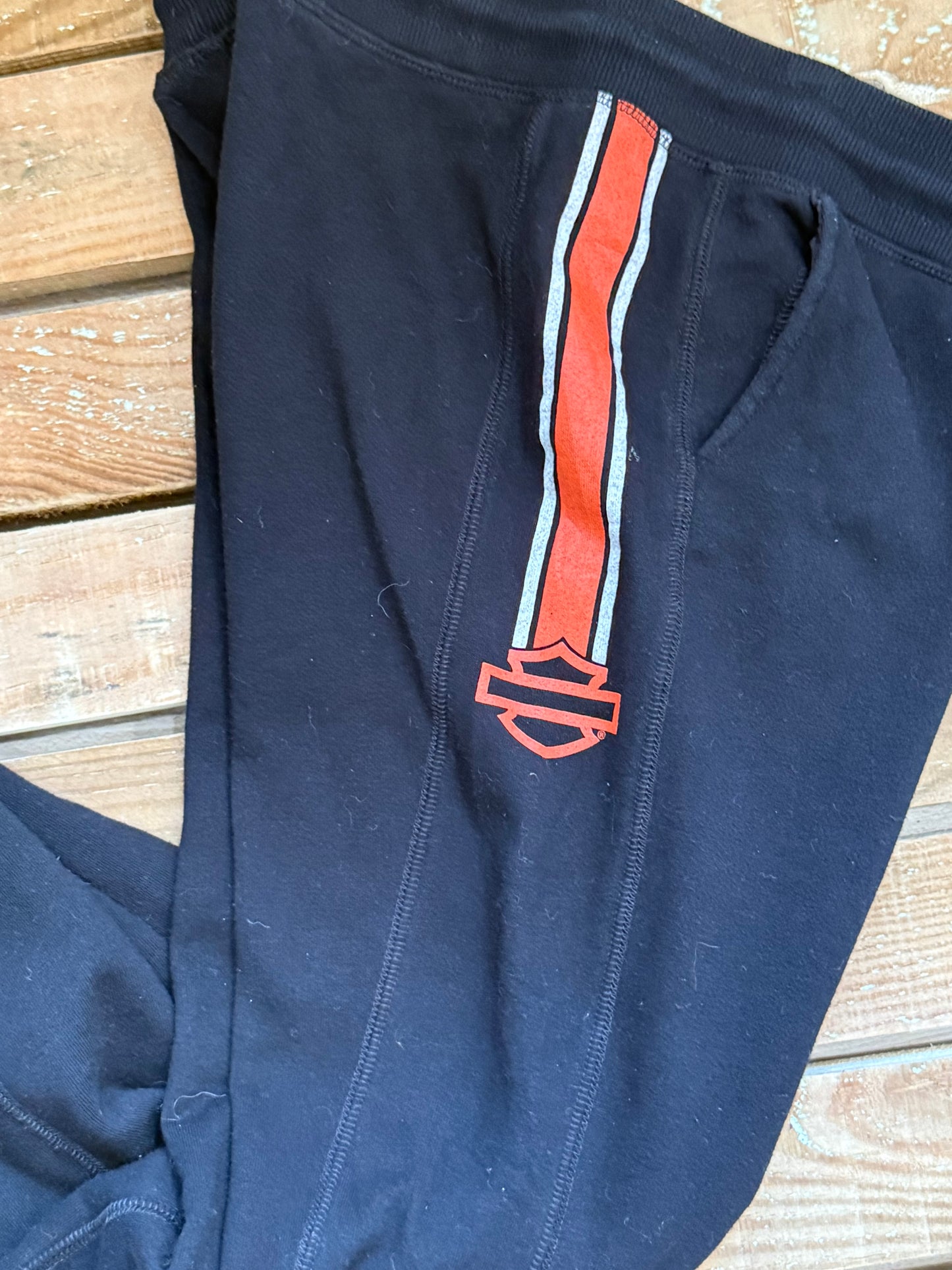 Vintage Y2K Harley-Davidson joggers/ trousers/ pants. Small. 31” waist. 26”leg