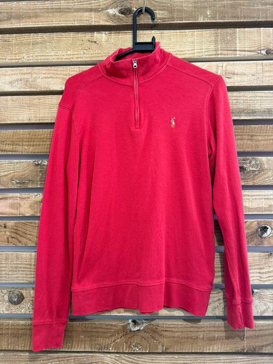 Vintage 90s Ralph Lauren 1/4 zip sweater/ sweatshirt. Size L(14/16)
