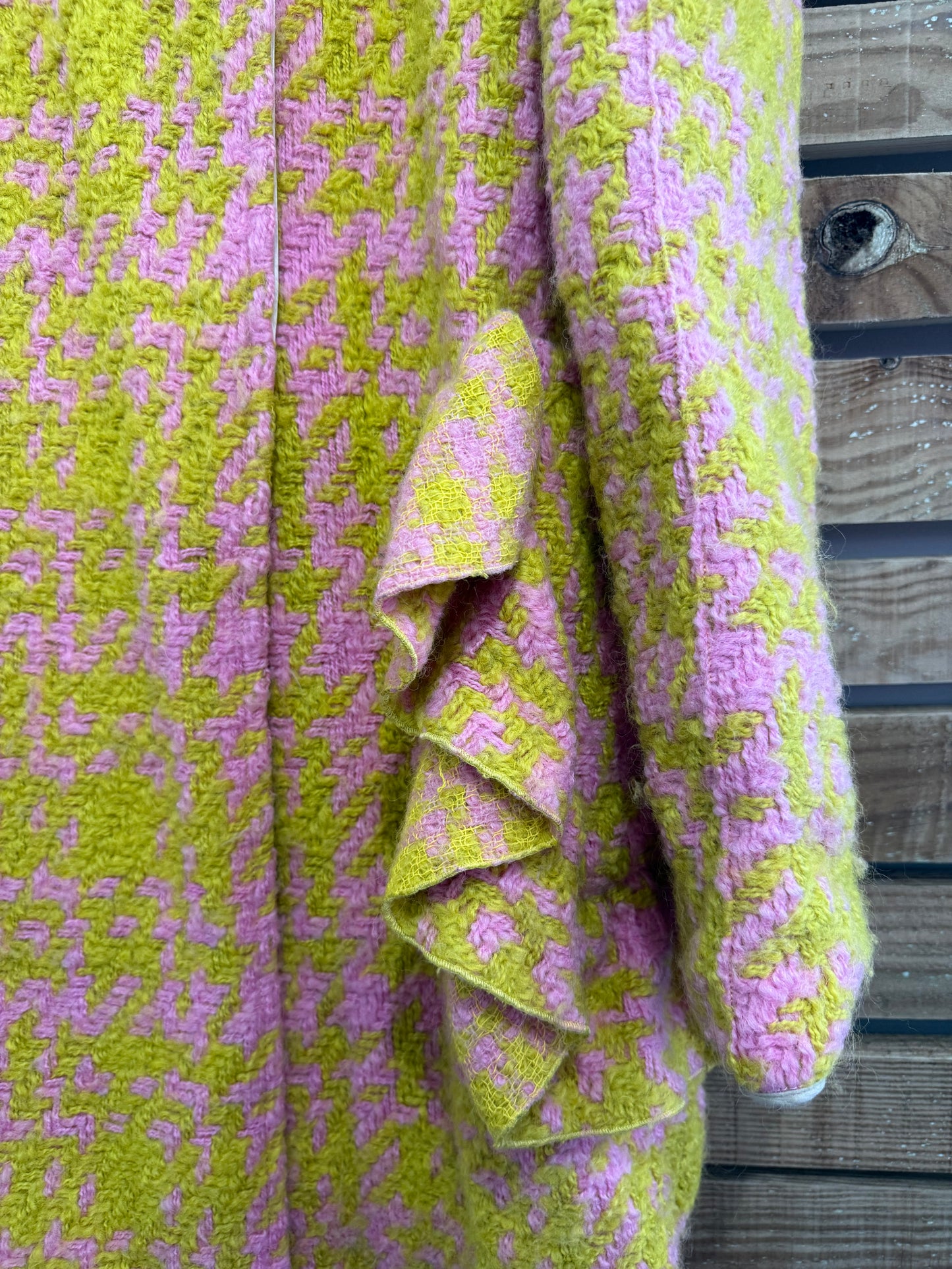 Marni RARE tweed ruffled wool Coat. 40. Free sizing.