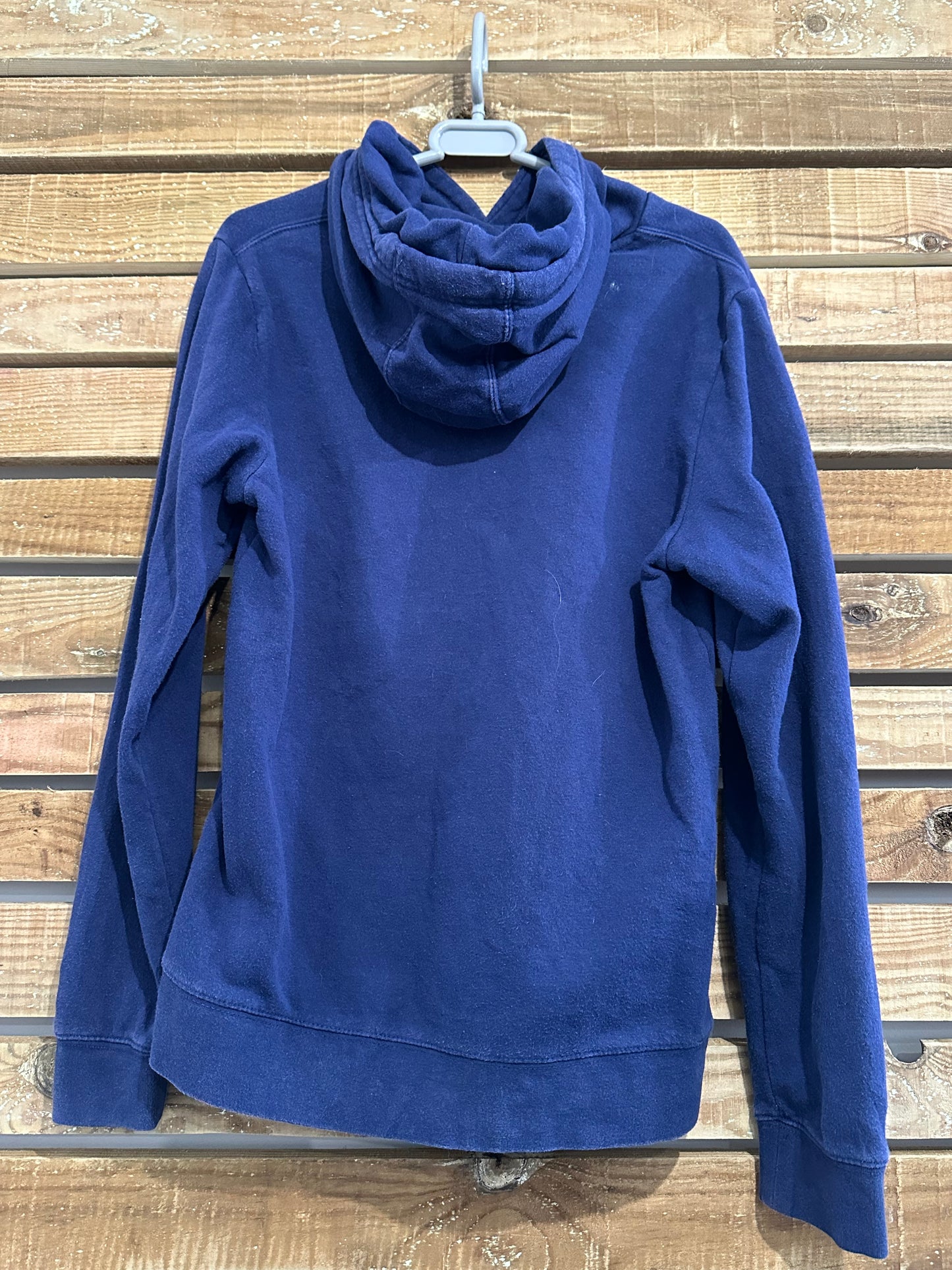 Vintage 90s NFL New England Patriots hoodie/ hooded sweater. Blue. Size Medium