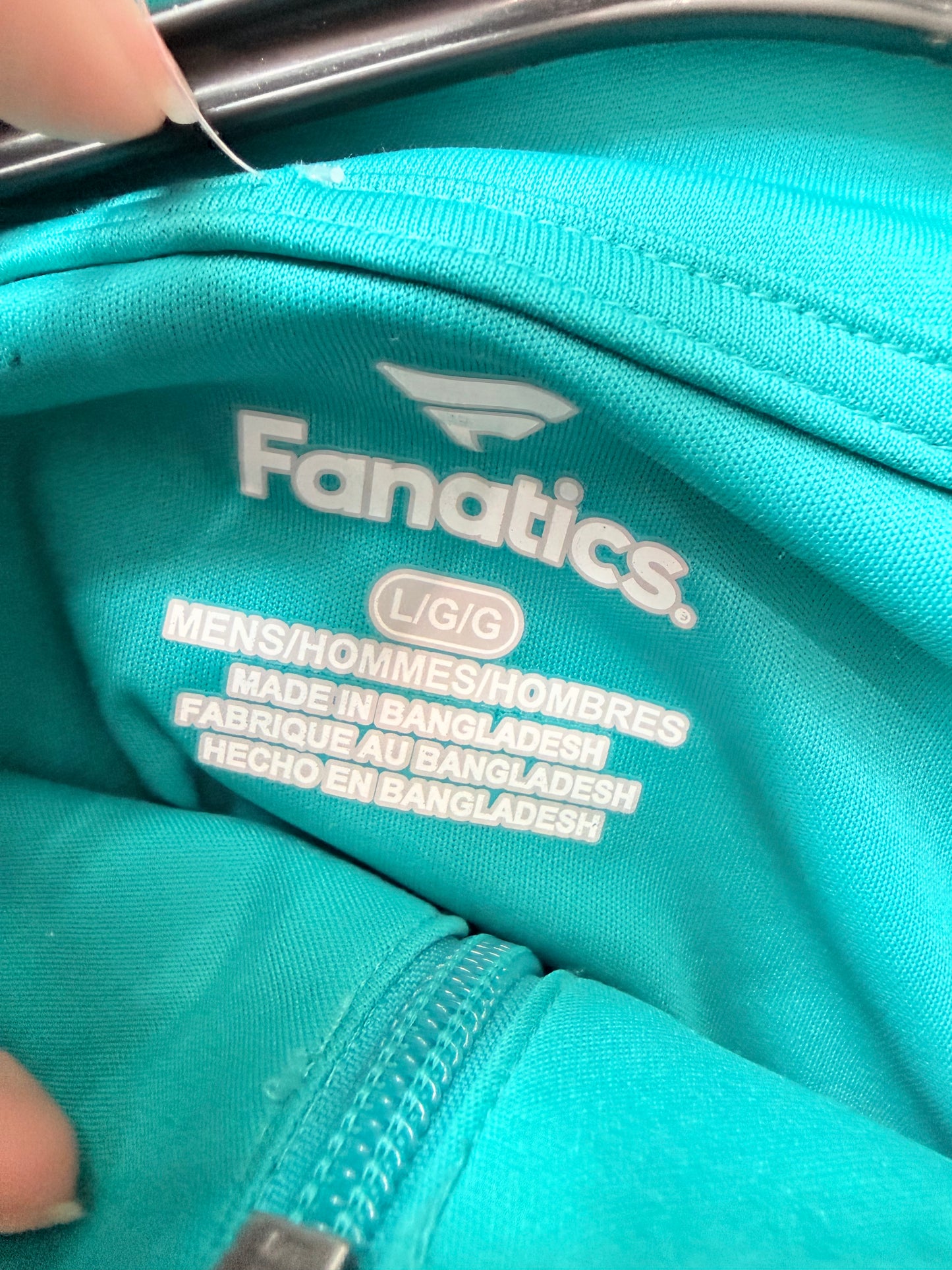 Vintage Y2K Miami Dolphins NFL 1/4 zip sweatshirt/ jacket. Size Large. USA