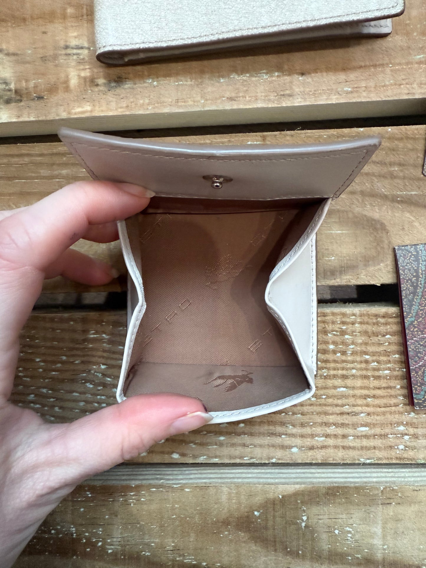 BNWT Etro paisley coin purse & wallet.