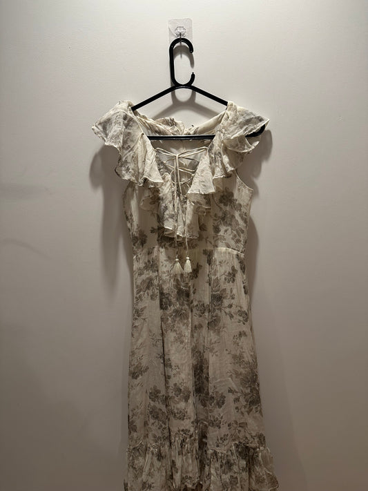 Denim & Supply Ralph Lauren Women New Climbing Rose Floral Hi Low Wrap dress. Size Small. Wedding/ Boho