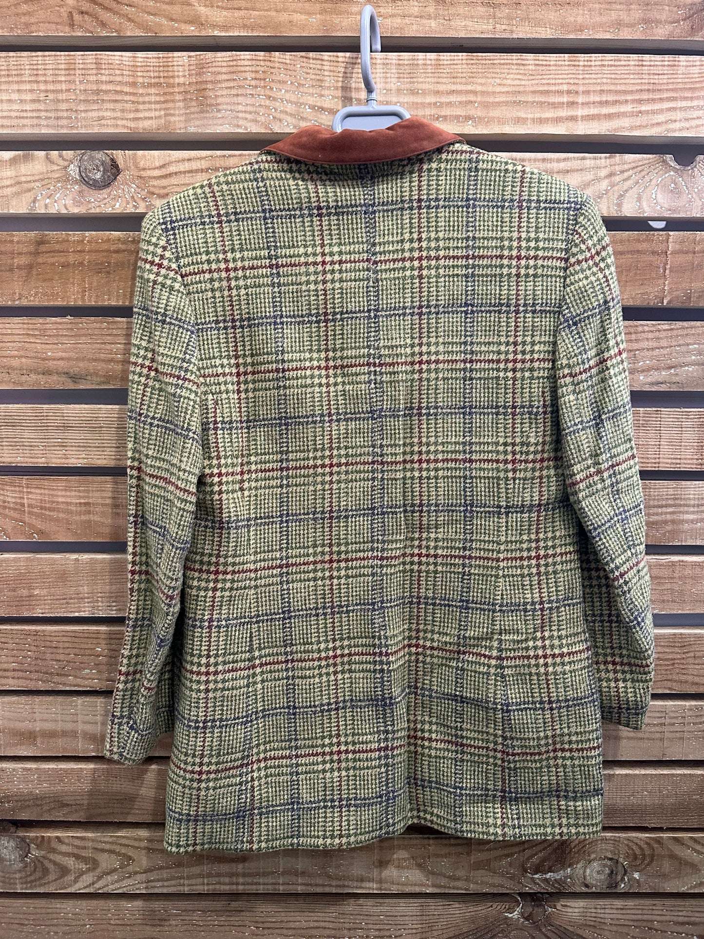 Vintage 90s Taifun Tweed wool Blazer/ Jacket. Size Small.