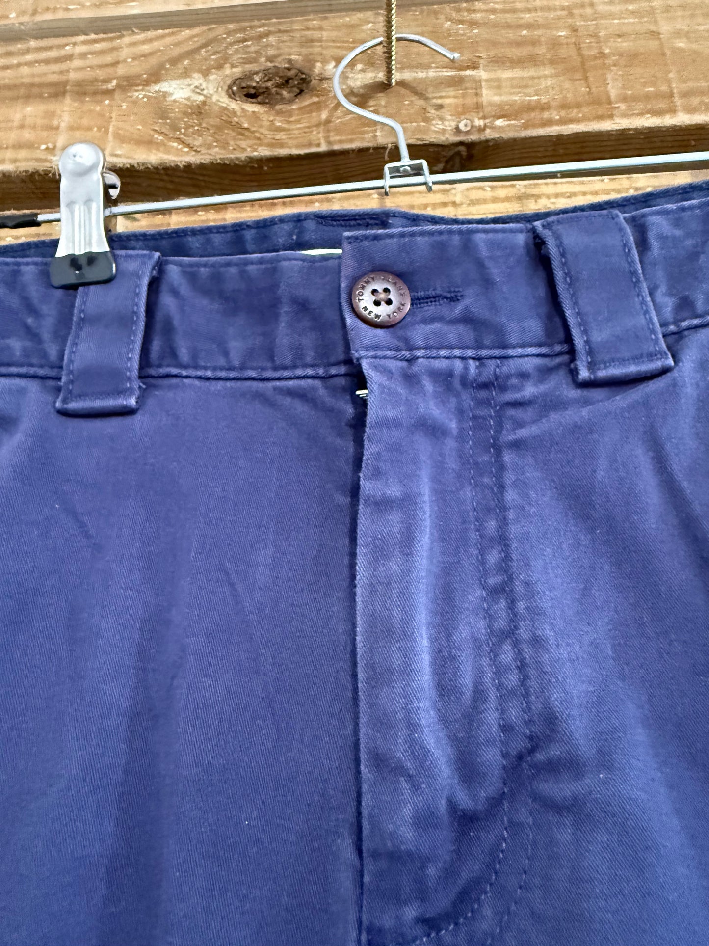 Tommy Hilfiger blue chino shorts. Size 30” waist. Summer/ beach/holiday