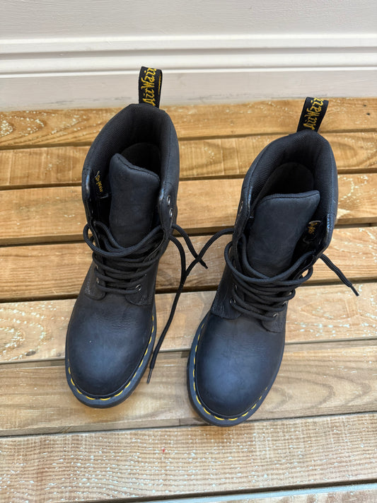 Brand New Doc Dr Martens 1460 lace up boots. Waterproof. Goth. Size UK6 EU39