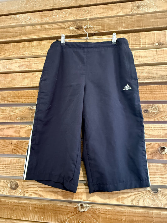 Vintage Y2K Adidas long sports shorts. Size 10-12 Black