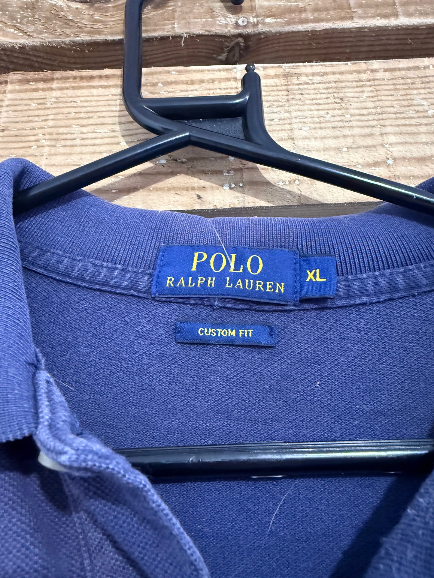 Vintage Y2K Ralph Lauren polo shirt. Long sleeve. Size XL.