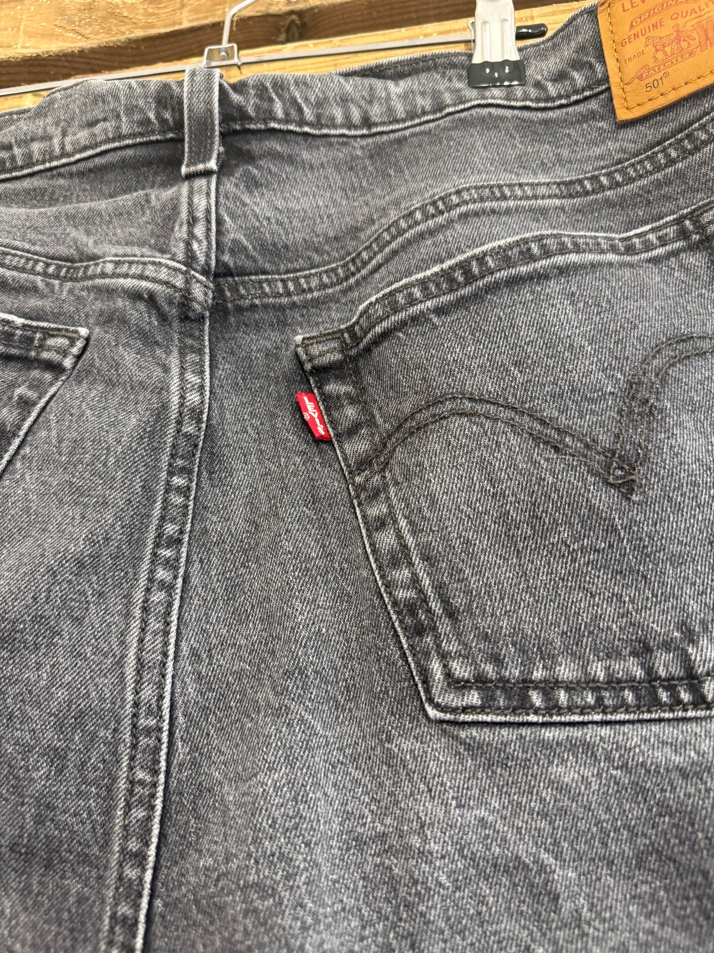 Levi’s 501 Cut Off Denim Shorts. Size UK16. 38” waist.