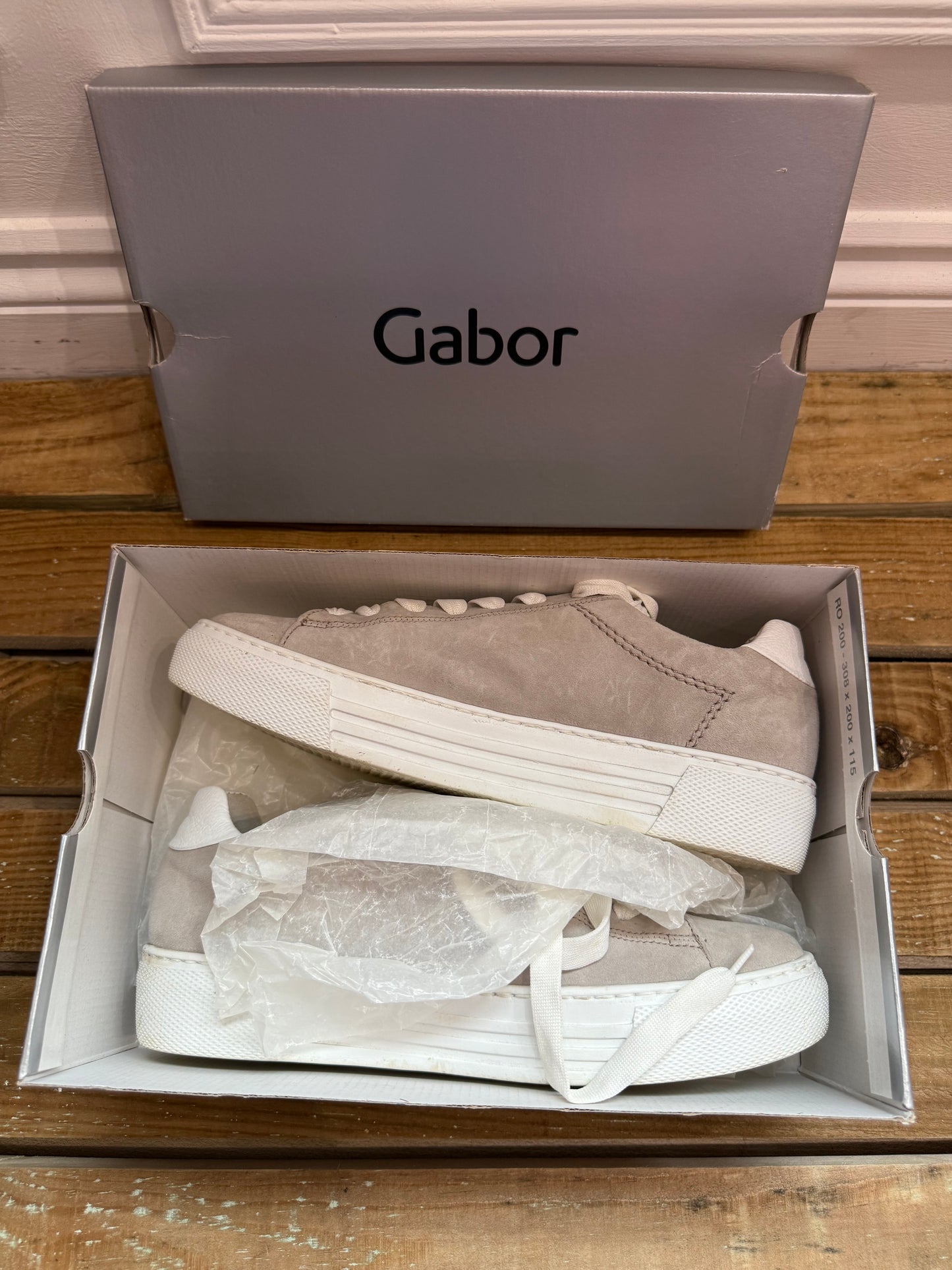 Gabor comfort trainers/ sneakers. UK6.5. EU40