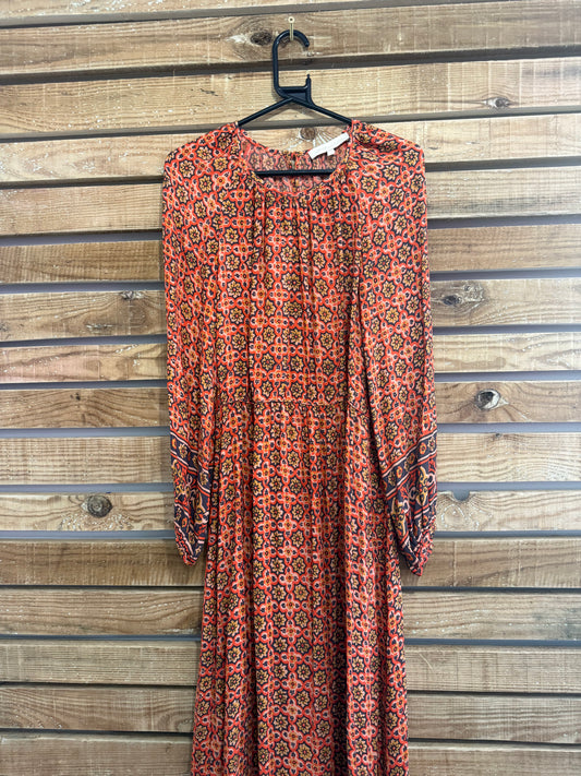 Vanessa Bruno maxi dress. 70s style. Summer/evening/wedding. Boho/ Hippy. Size 10.