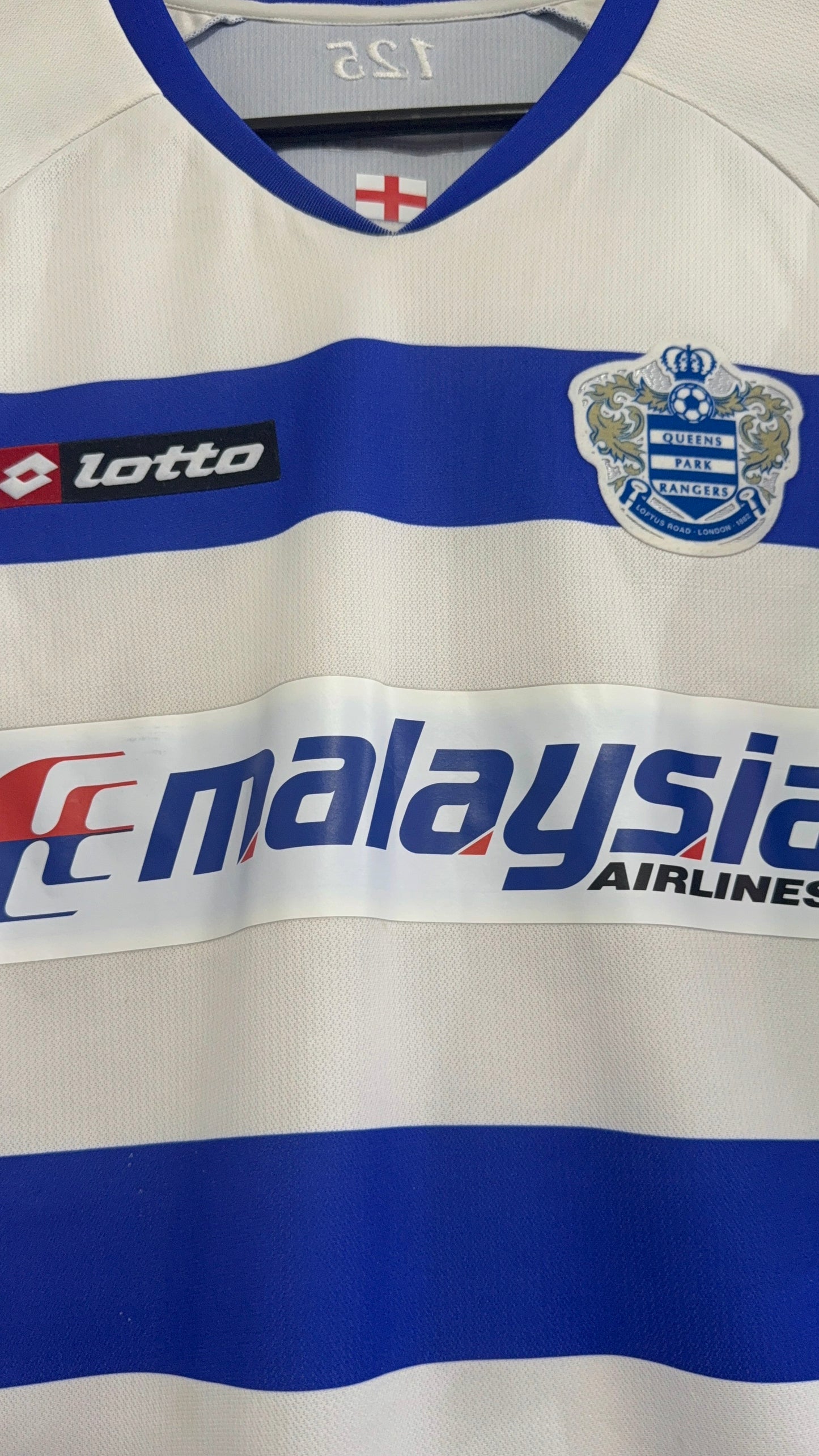 Queens Park Rangers (QPR) Lotto 2011-2012 Home Football Shirt. Size XL.
