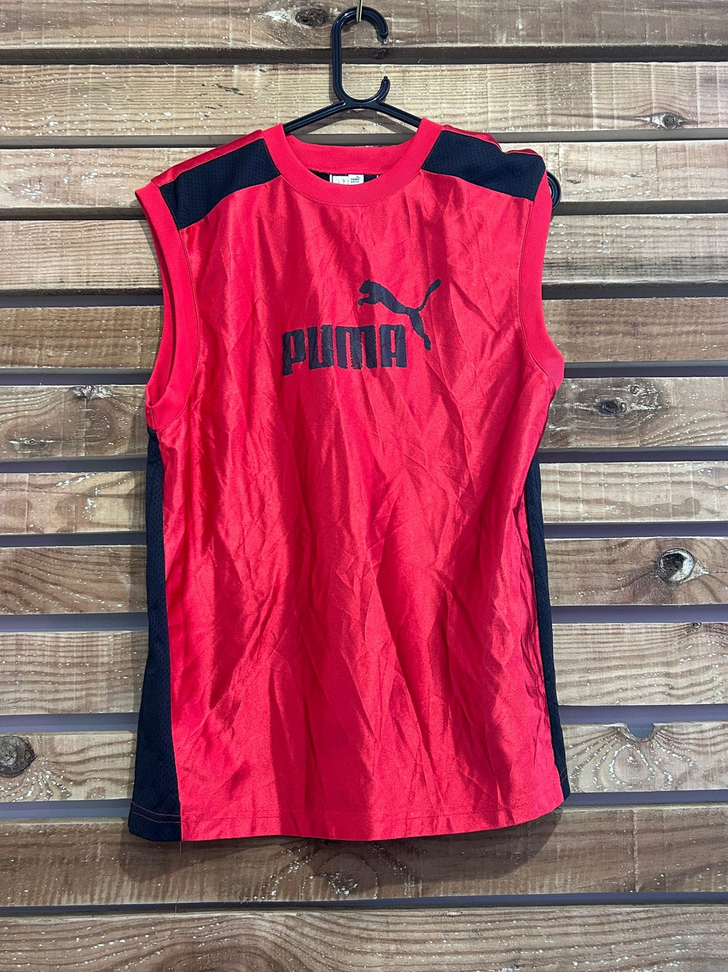 Vintage 90s Puma mesh Vest. Size Small.