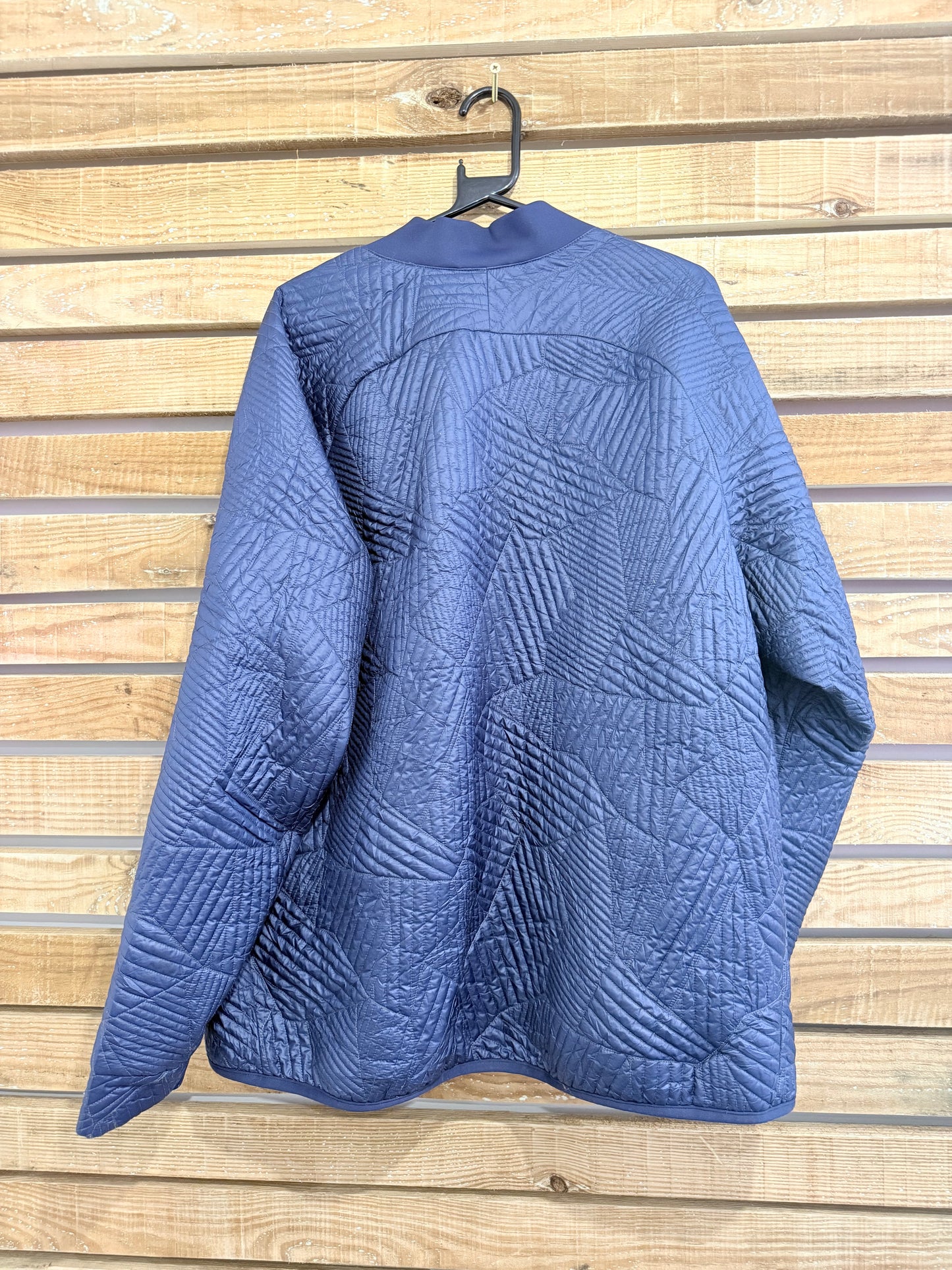 Nike primaloft synthetic fill jacket. Sashiko style. Size XXL. Blue