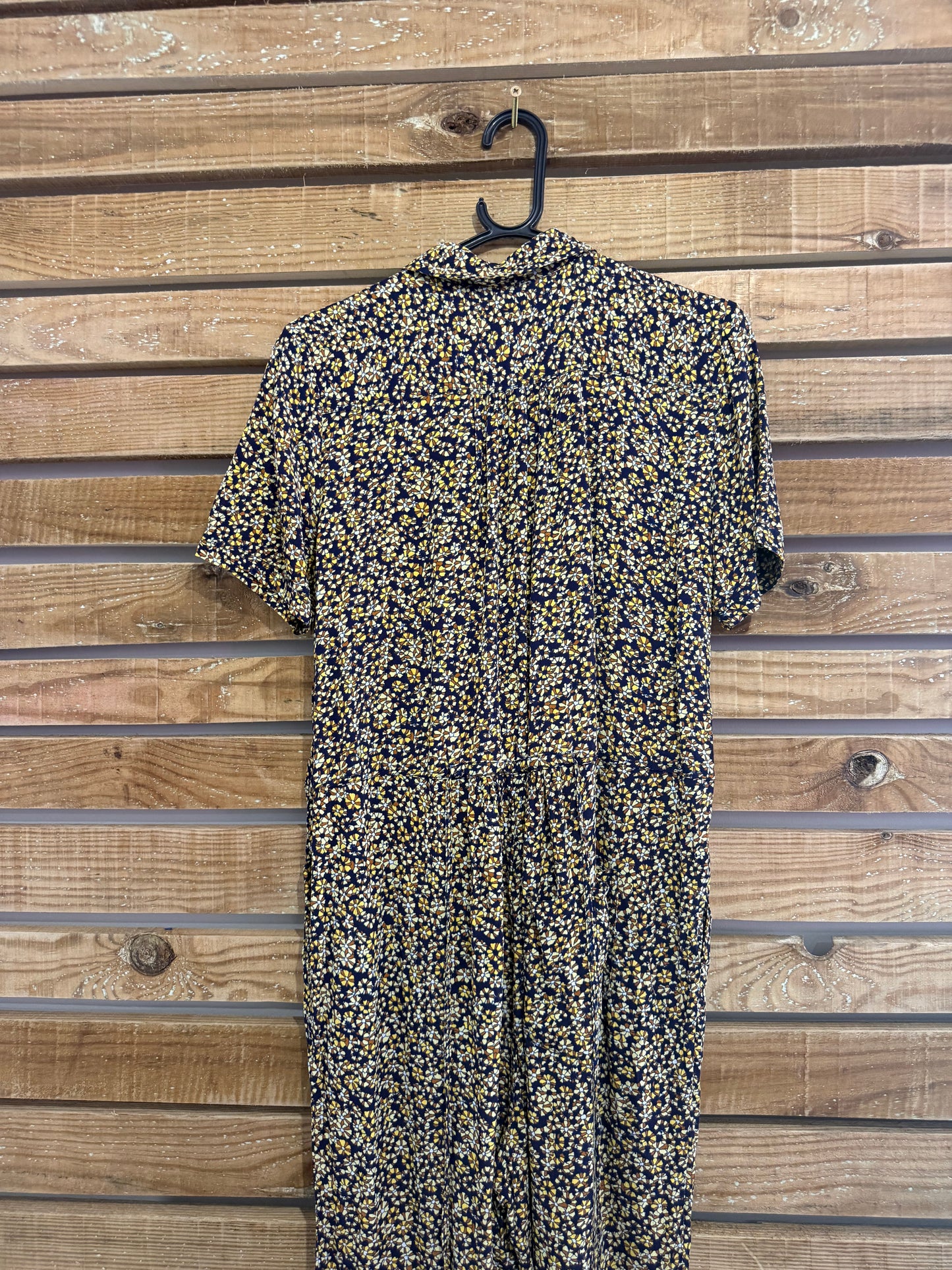 Noa Noa floral jumpsuit. Peter Pan collar. Free sizing. 38 label.