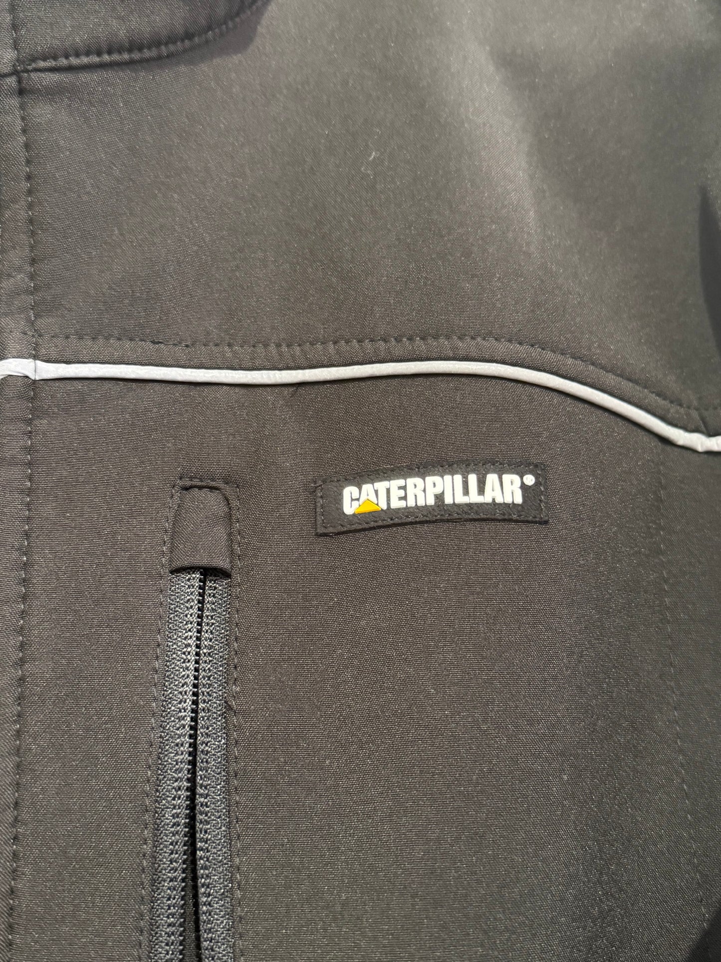 Caterpillar Cat Soft Shell Jacket. Black. Size Large. Workwear.