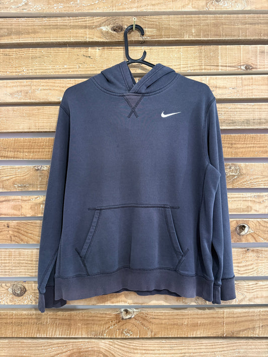 Vintage Y2K Nike hoodie/ hooded sweater. Black. Size XL.