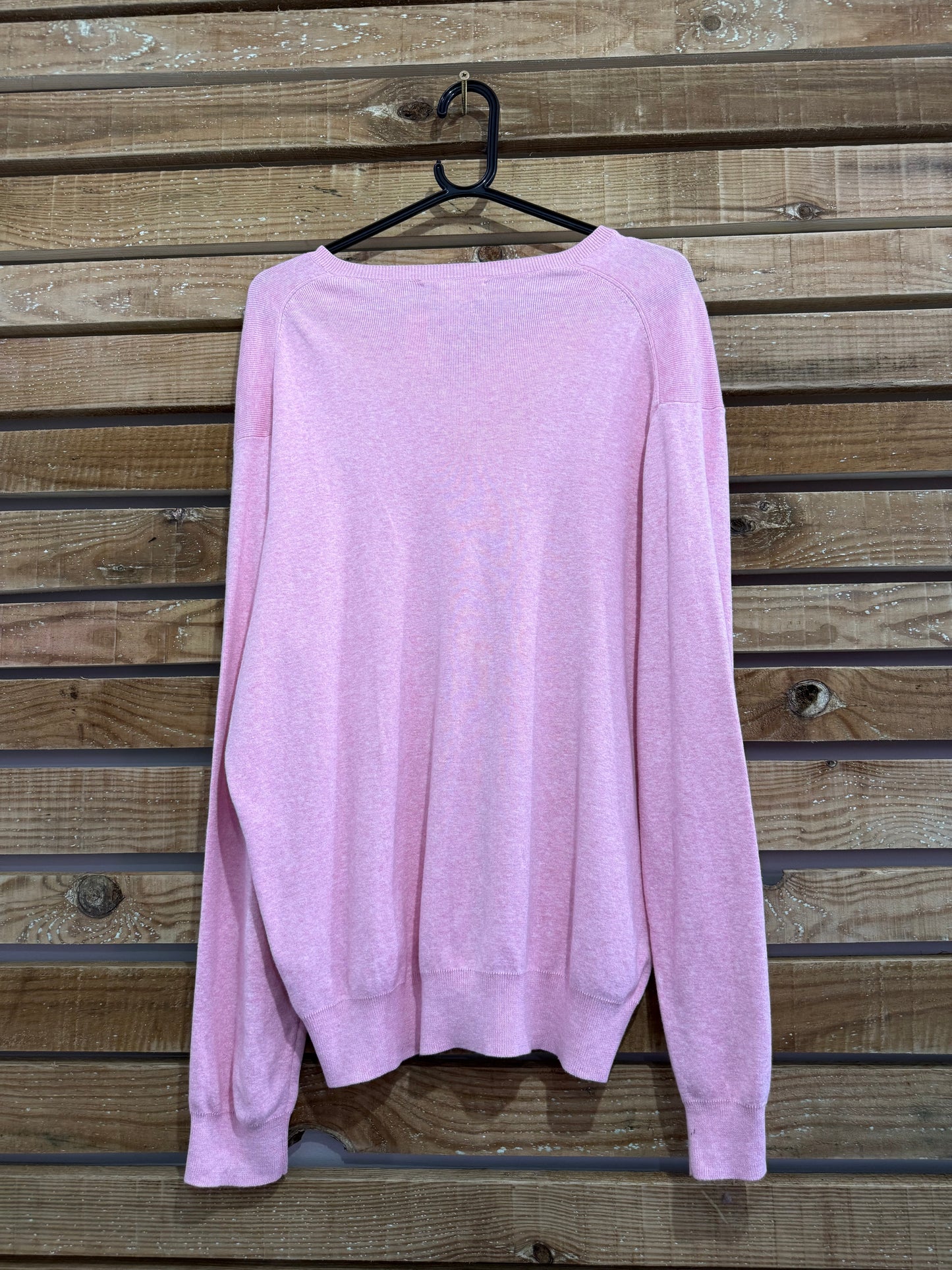 Vintage 90s Ralph Lauren jumper/ sweater. Pink Size XL