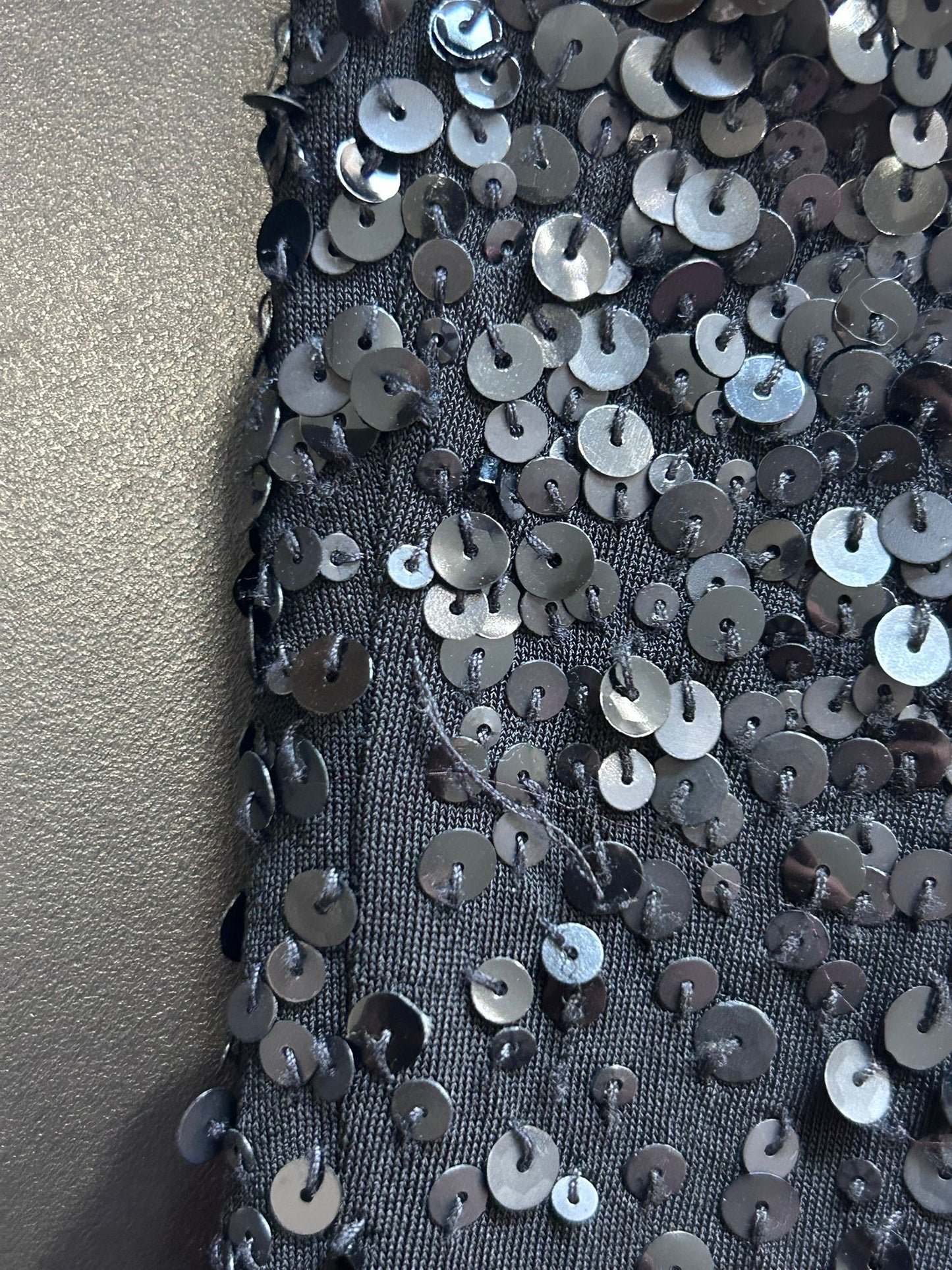 Donna Karan sequin mini skirt. Christmas/party. Waist 30” UK10