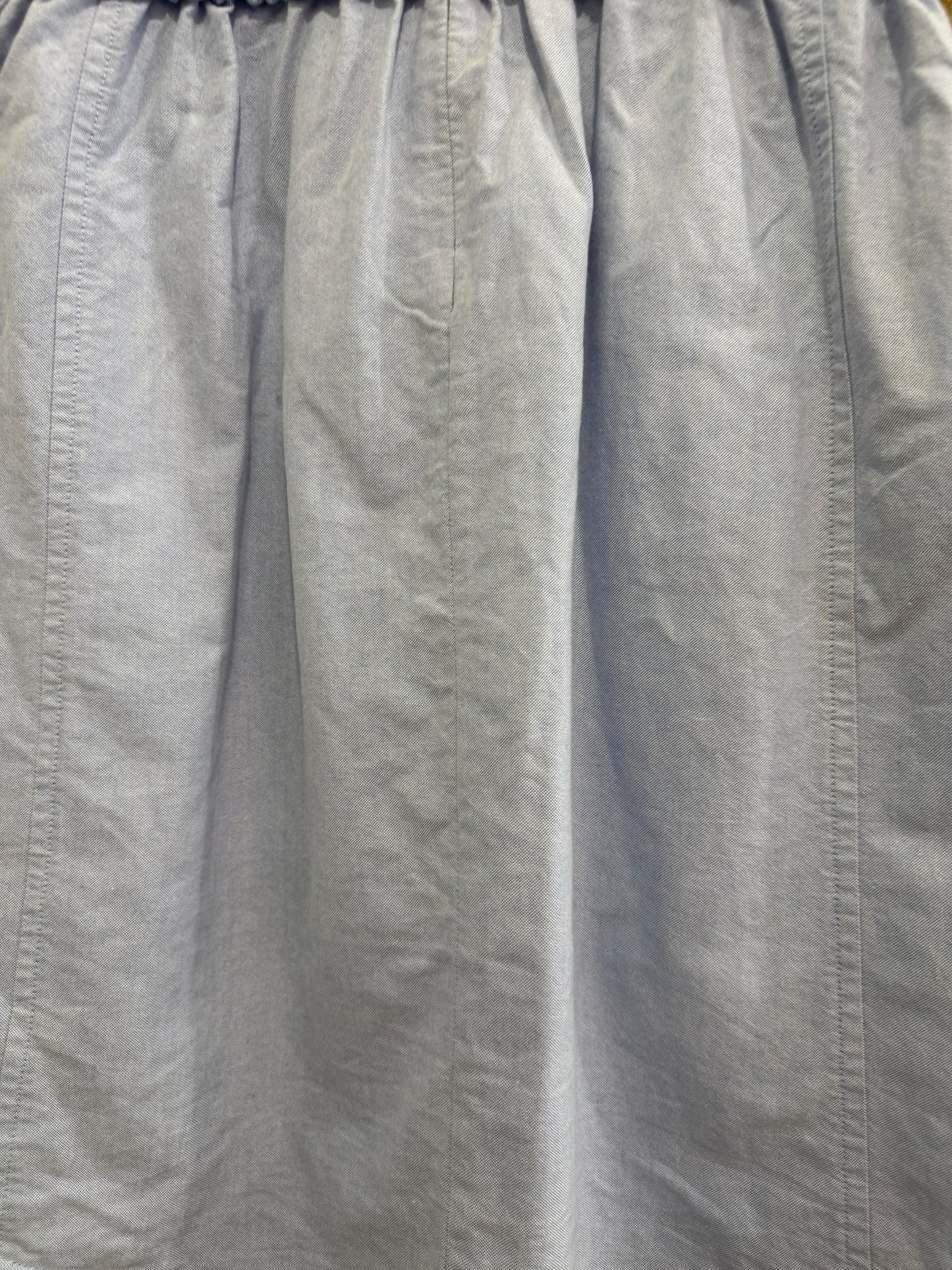 Carven cotton shirt dress, Peter Pan collar. 50s style. Size 8-10. Summer.