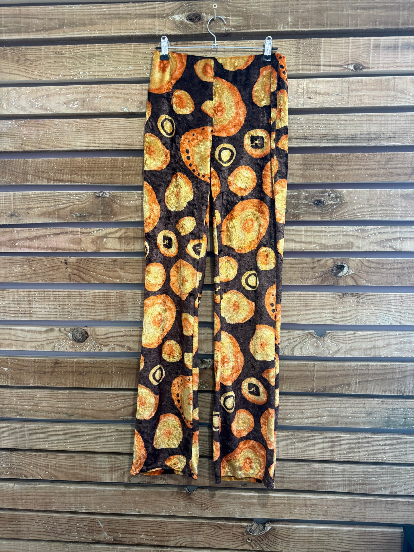 Vintage Y2K United Colors of Benetton space/ psychedelic leggings. Festival/ rave. Size XS.